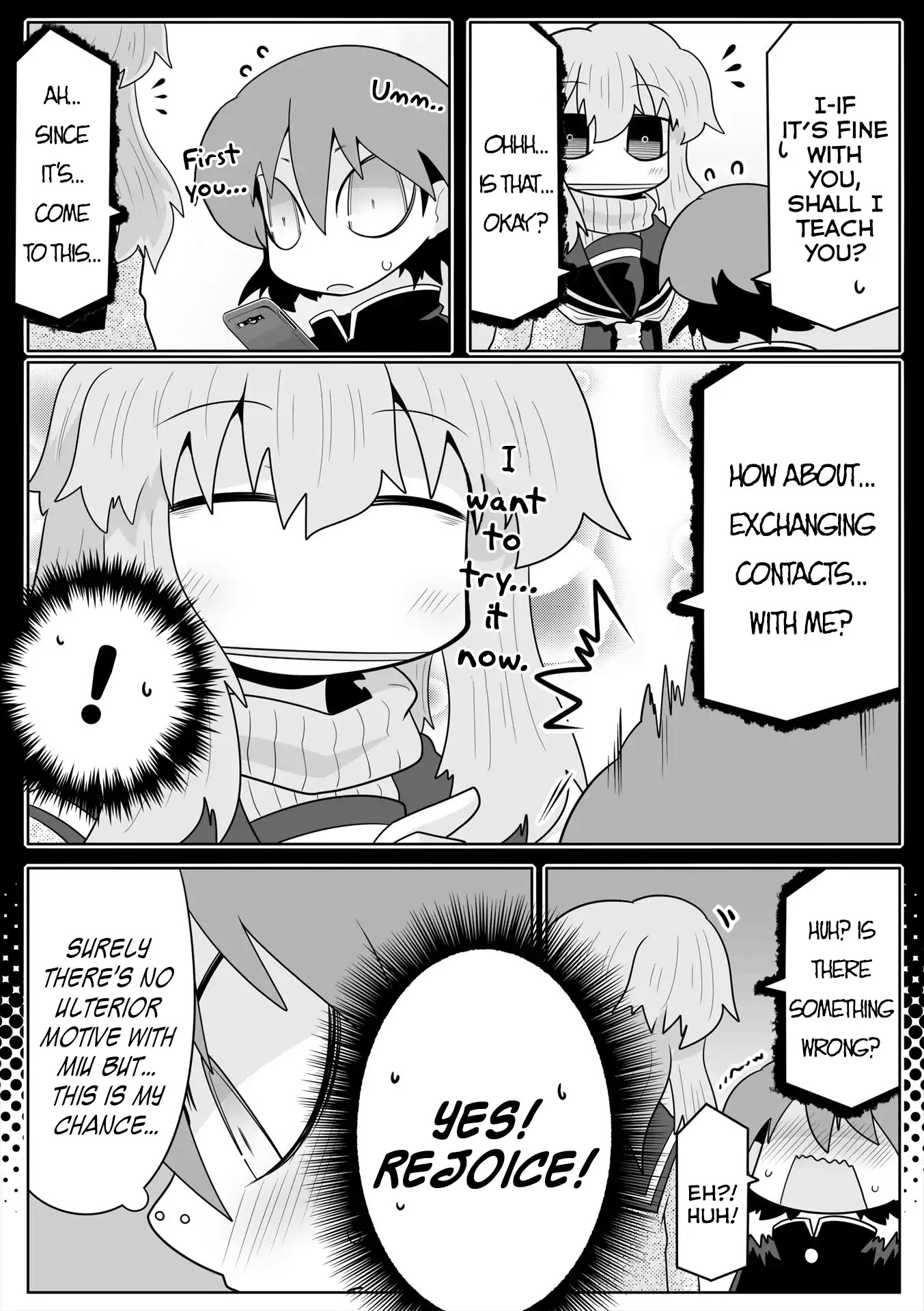Mako-san to Hachisuka-kun. Chapter 25 page 3 - Chapter 25: Call