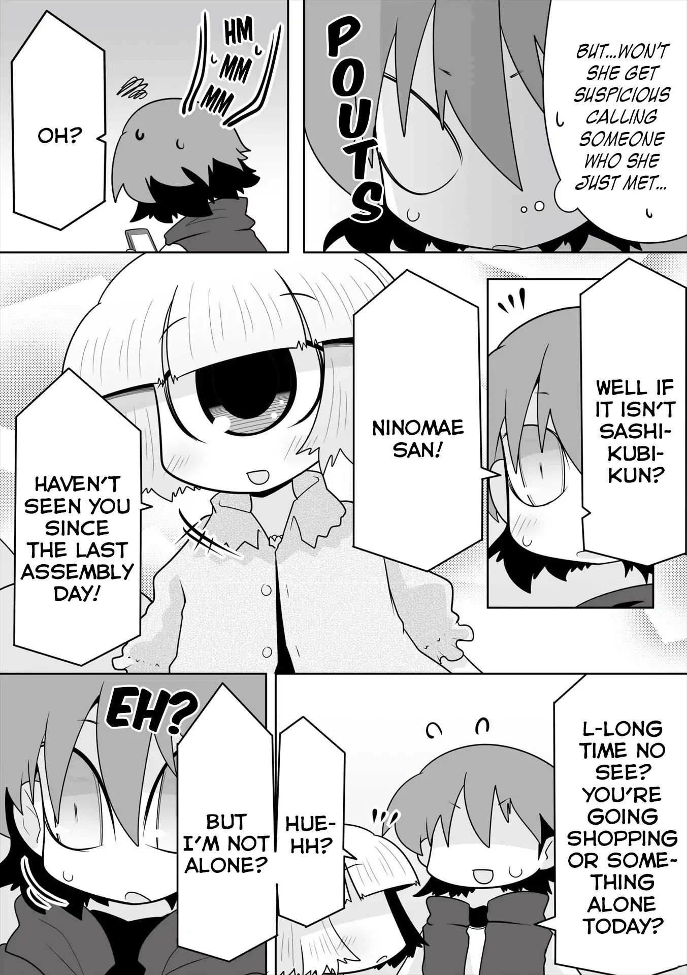 Mako-san to Hachisuka-kun. Chapter 25 page 4 - Chapter 25: Call