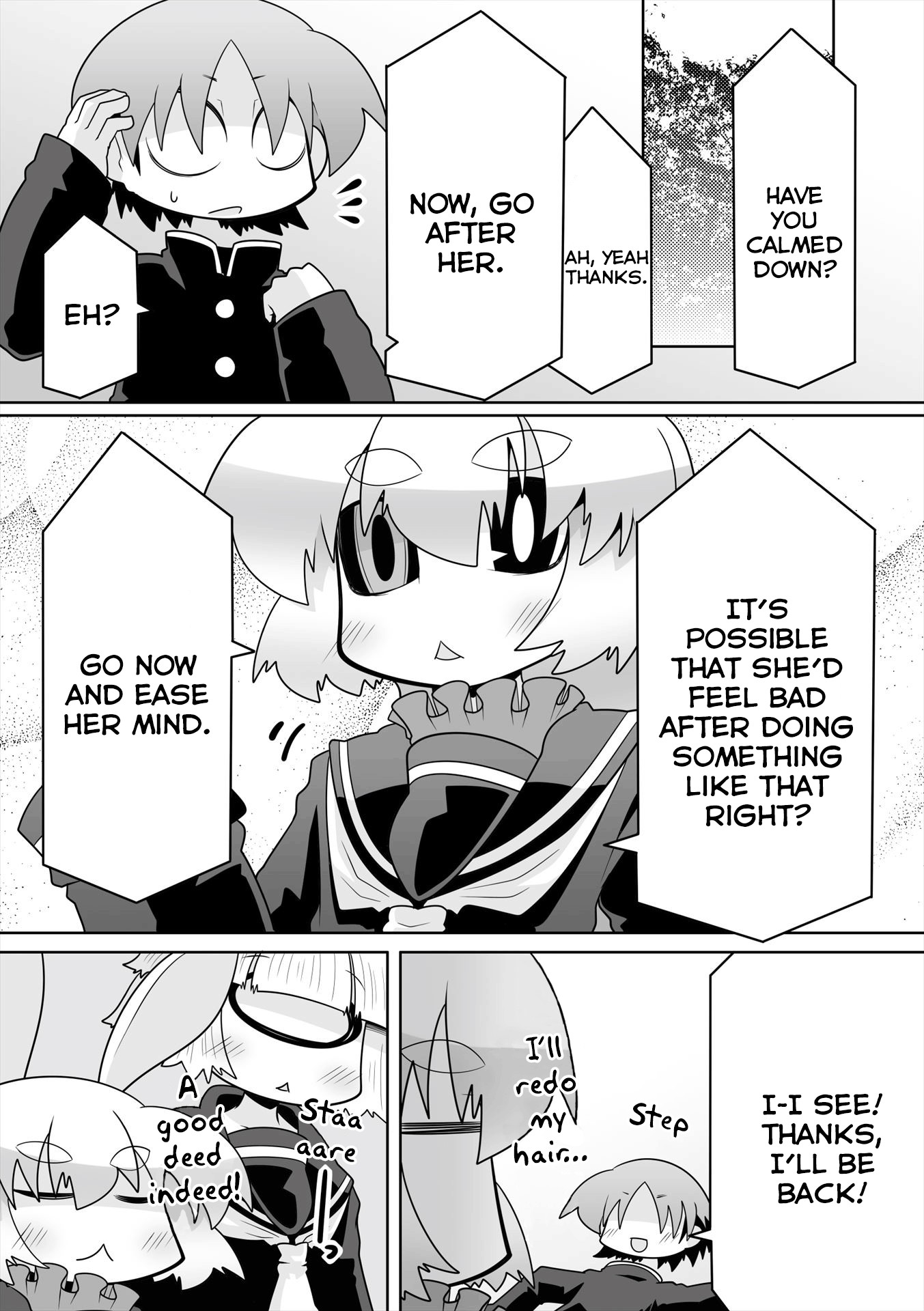 Mako-san to Hachisuka-kun. Chapter 26 page 11 - Chapter 26: Personal Grooming