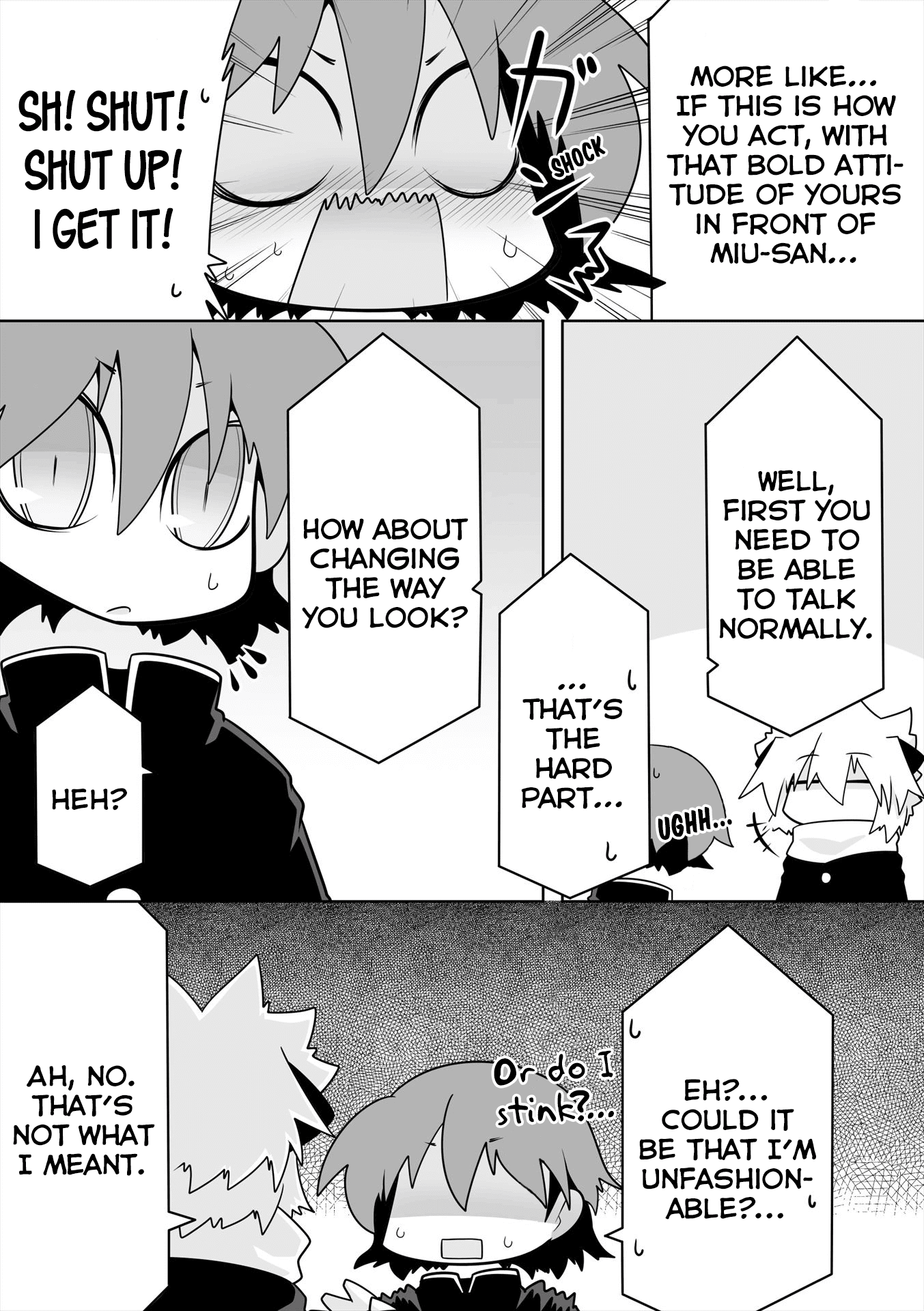 Mako-san to Hachisuka-kun. Chapter 26 page 3 - Chapter 26: Personal Grooming