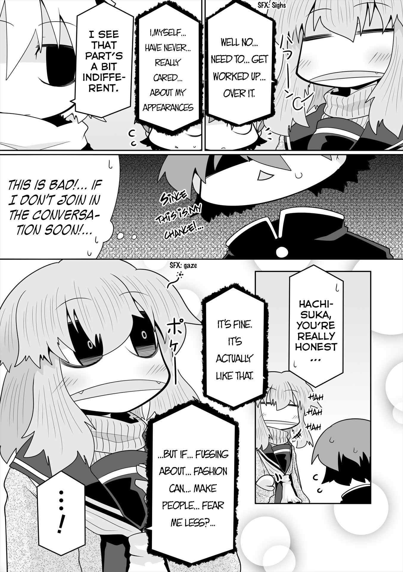 Mako-san to Hachisuka-kun. Chapter 28.5 page 7 - Chapter 28.5: Style
