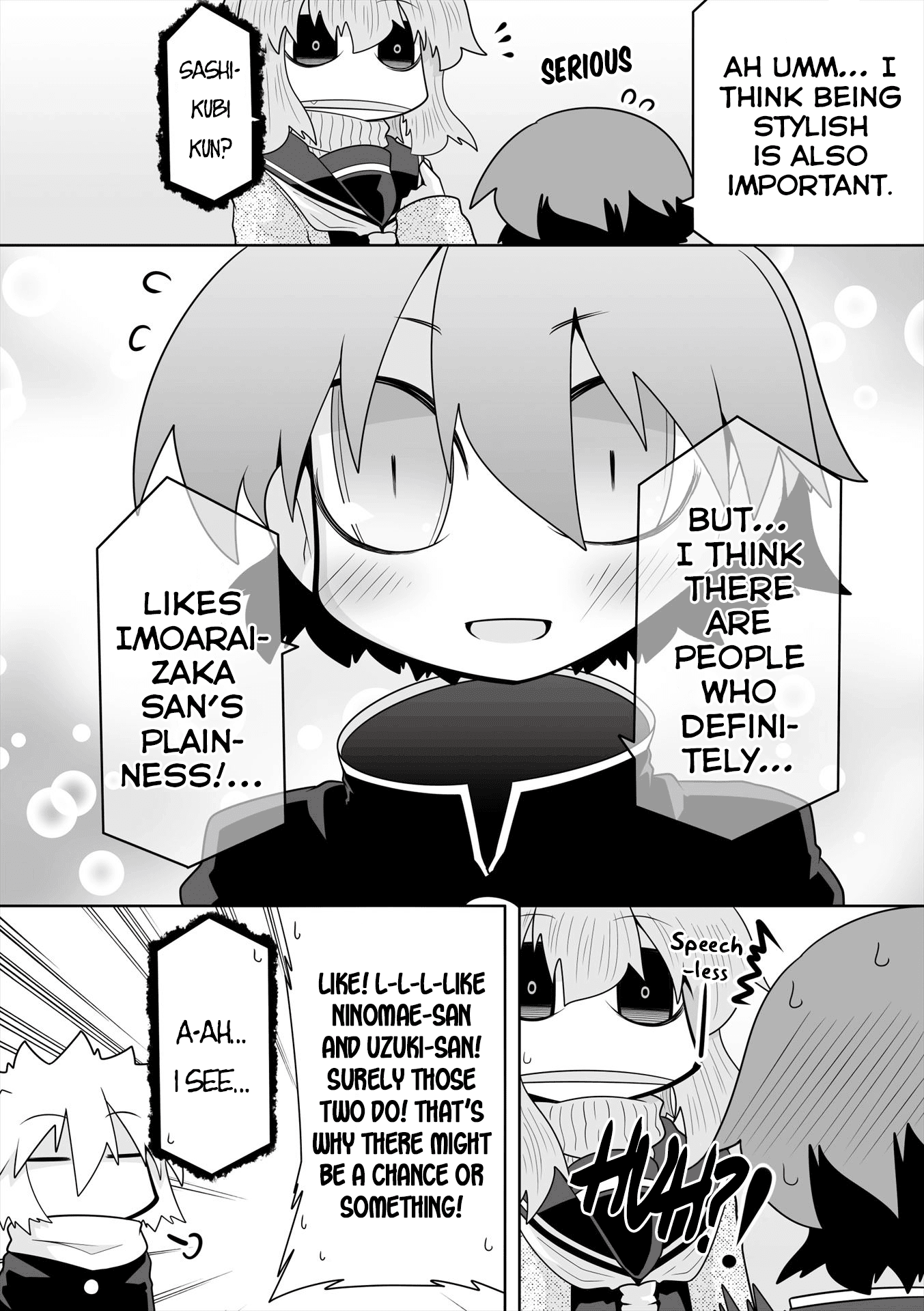 Mako-san to Hachisuka-kun. Chapter 28.5 page 8 - Chapter 28.5: Style
