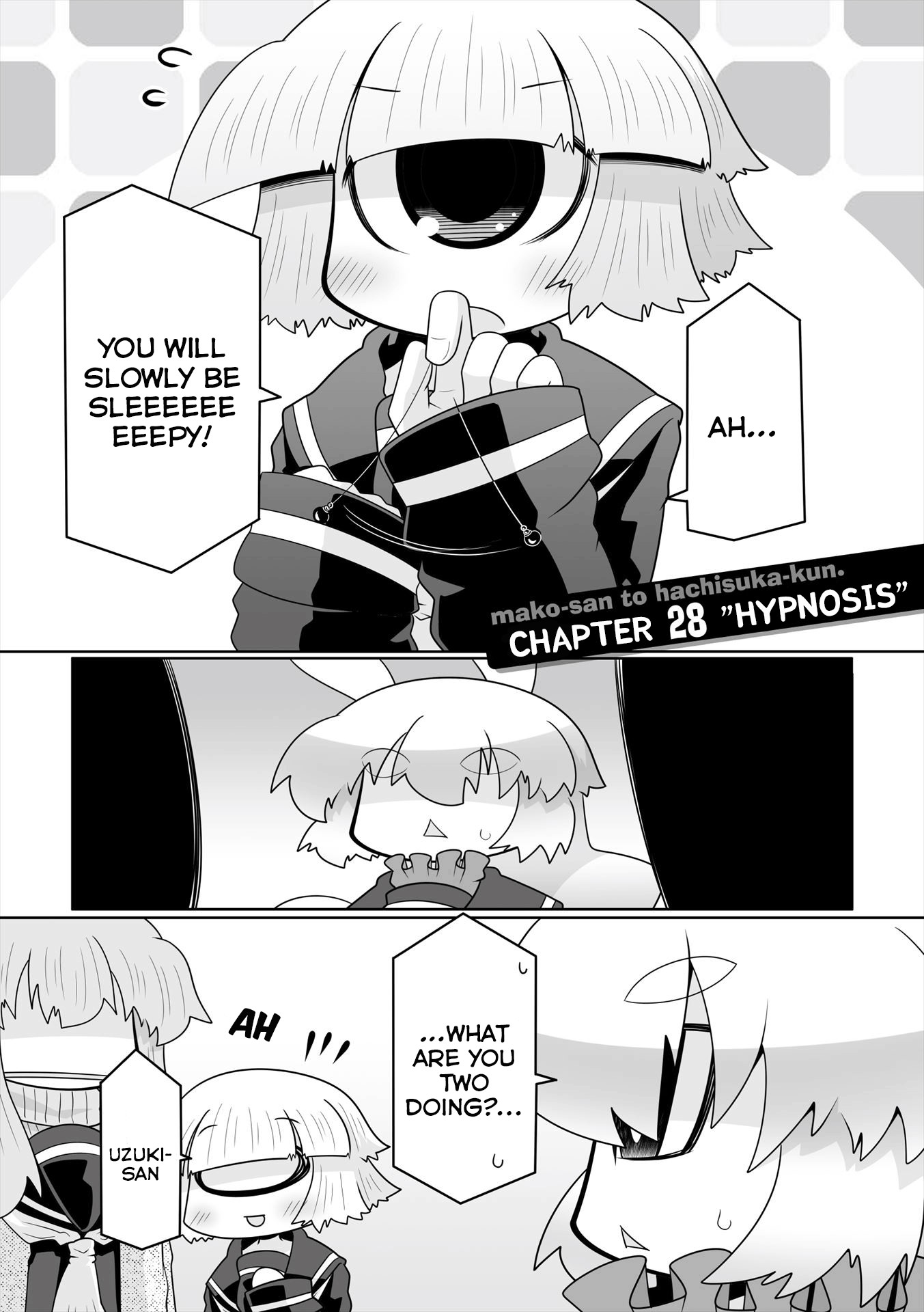 Mako-san to Hachisuka-kun. Chapter 28 page 1 - Chapter 28: Hypnosis