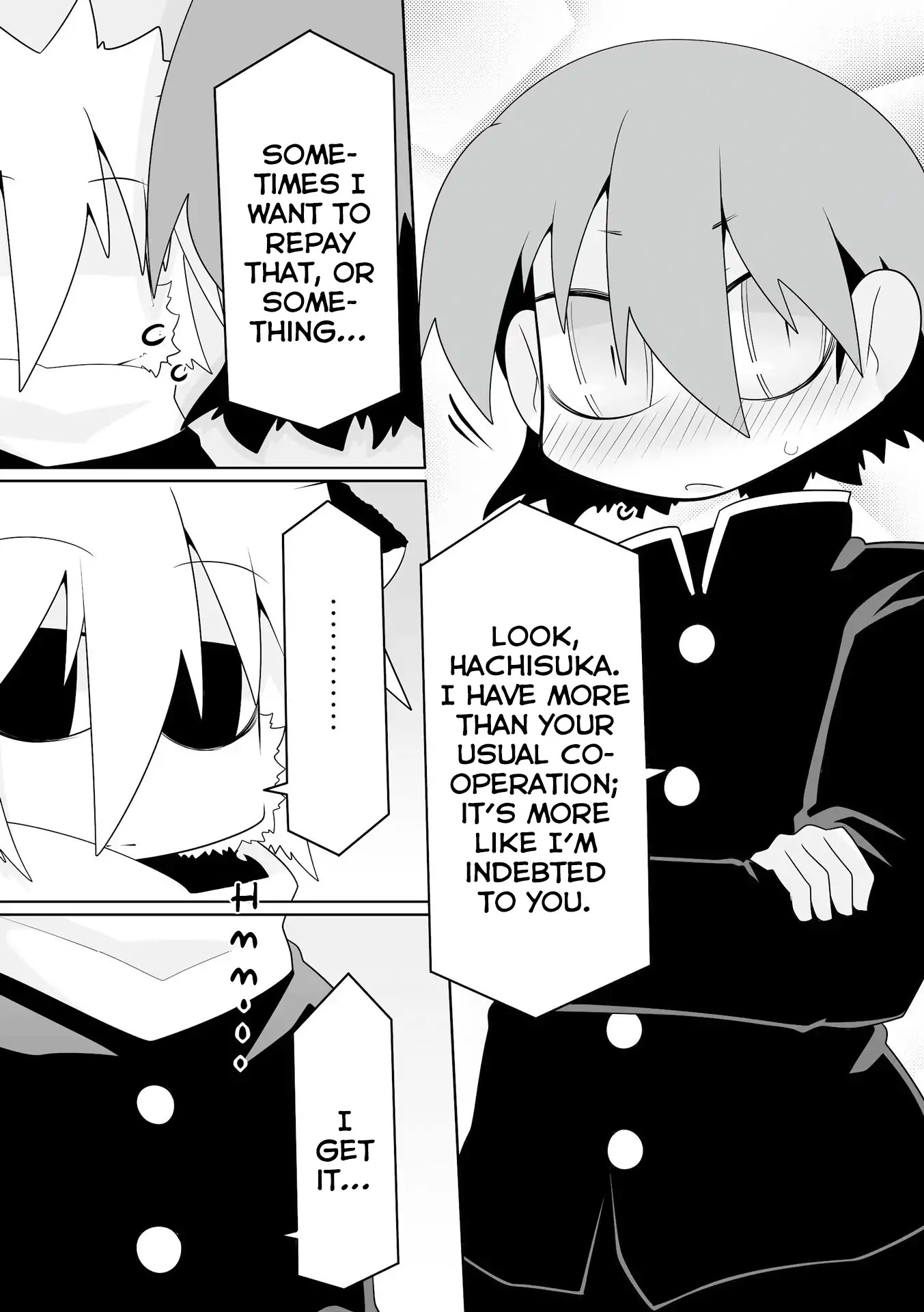 Mako-san to Hachisuka-kun. Chapter 29 page 10 - Chapter 29: Favor