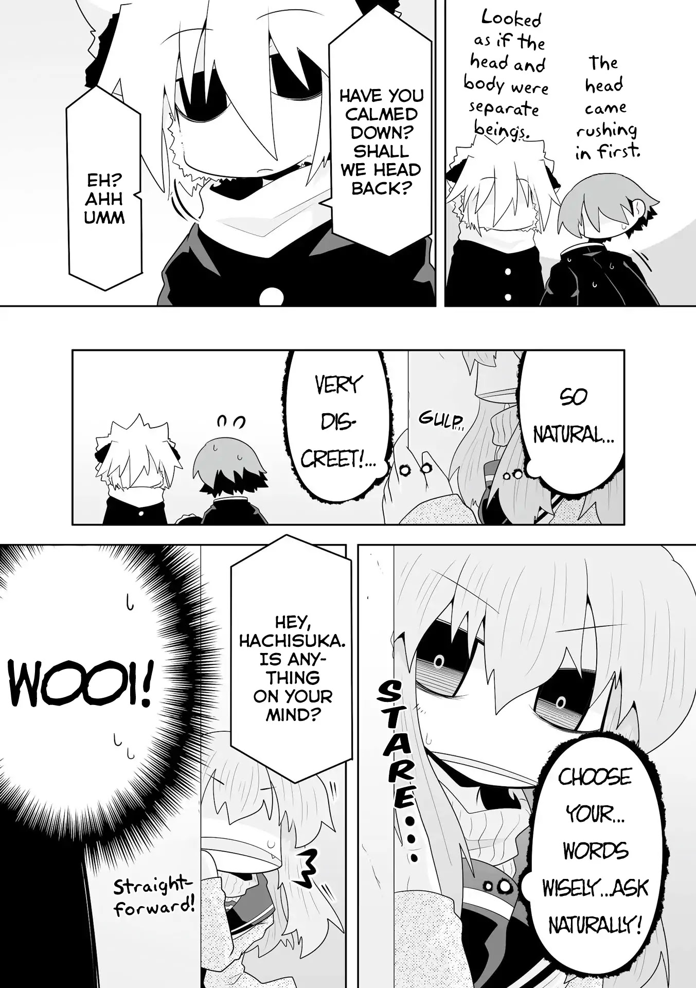 Mako-san to Hachisuka-kun. Chapter 29 page 8 - Chapter 29: Favor