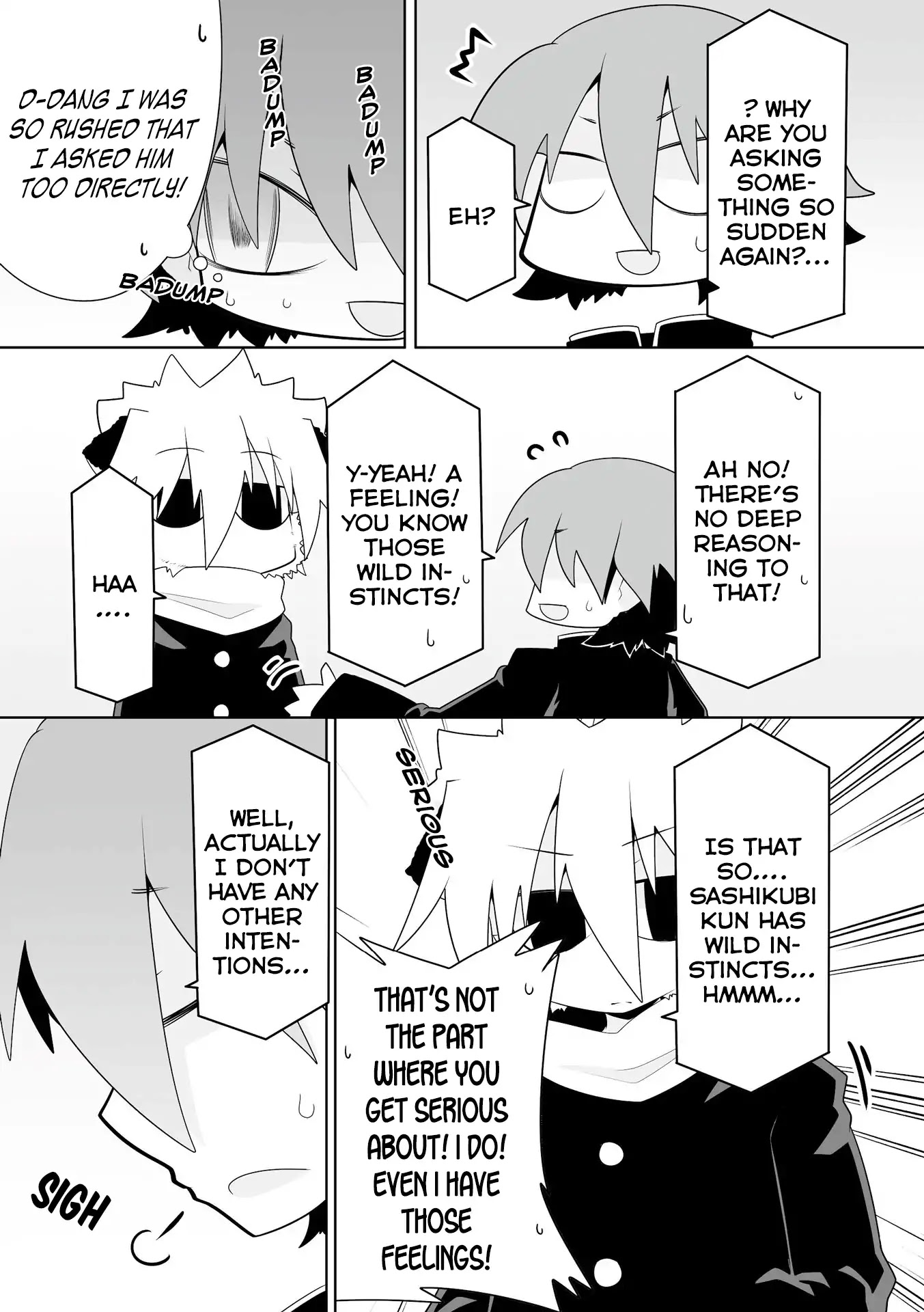 Mako-san to Hachisuka-kun. Chapter 29 page 9 - Chapter 29: Favor