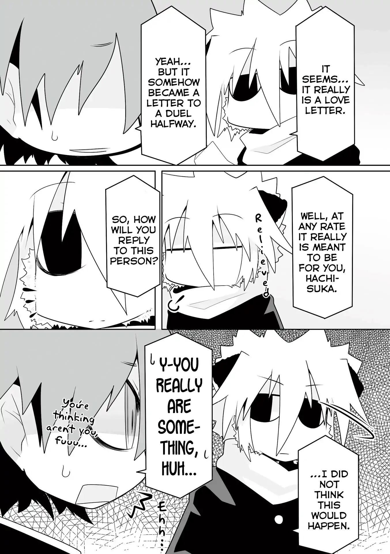 Mako-san to Hachisuka-kun. Chapter 30 page 6 - Chapter 30: Reply