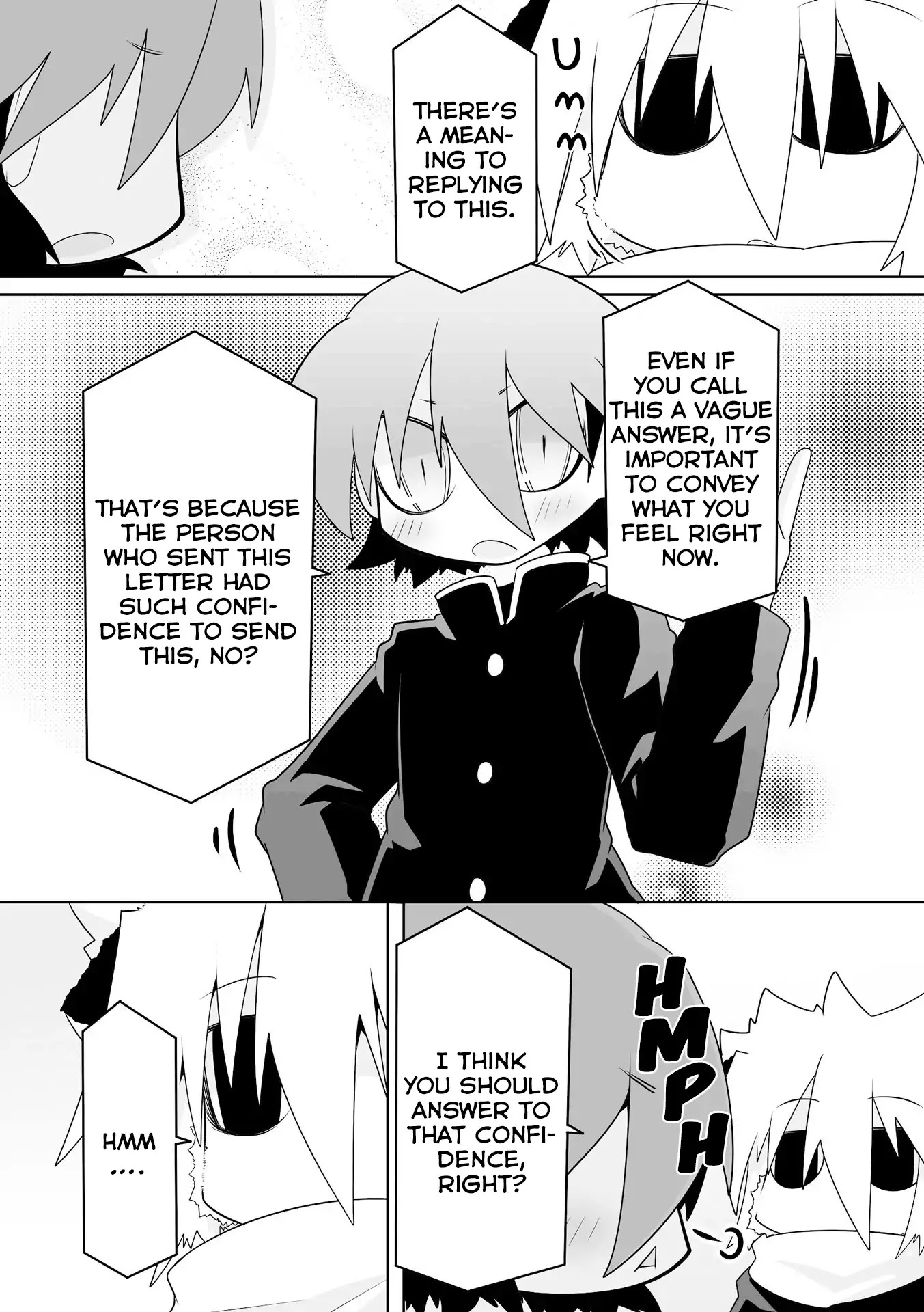 Mako-san to Hachisuka-kun. Chapter 30 page 9 - Chapter 30: Reply