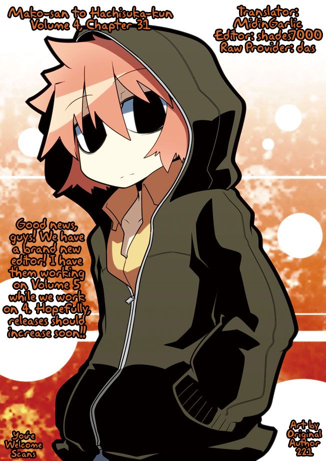 Mako-san to Hachisuka-kun. Chapter 31 page 15 - Chapter 31: The Proof is in the Pudding