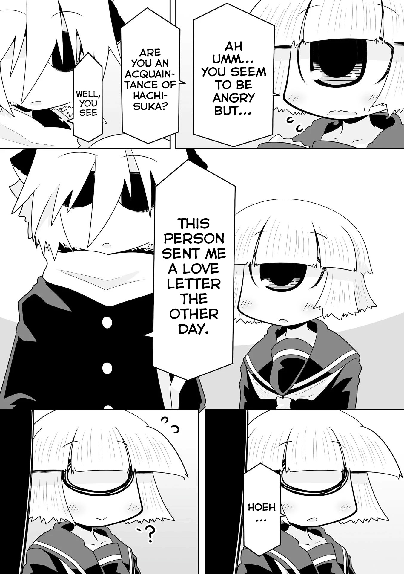 Mako-san to Hachisuka-kun. Chapter 32 page 3 - Chapter 32: Rival v2