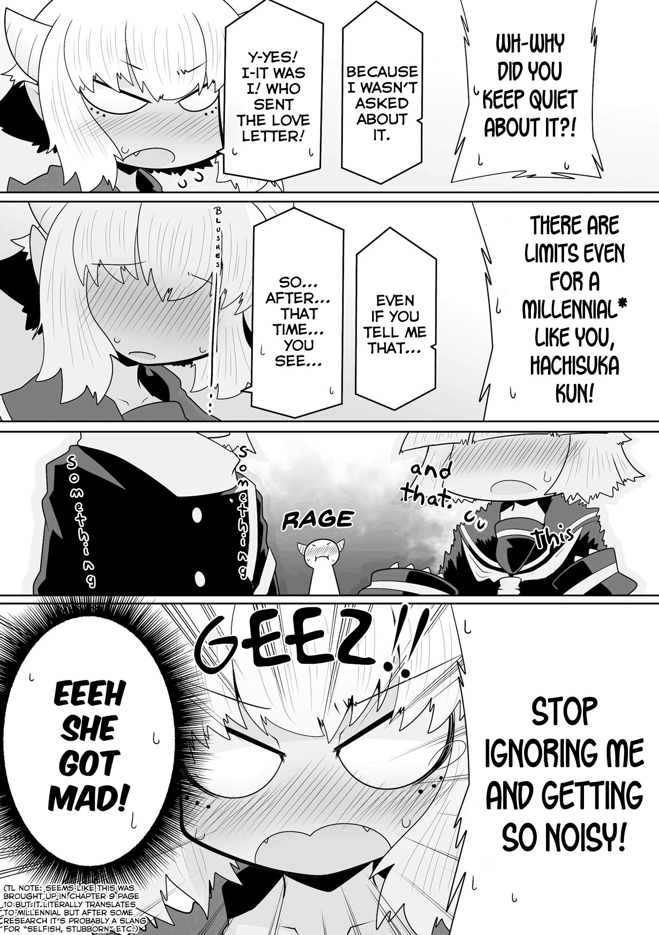 Mako-san to Hachisuka-kun. Chapter 32 page 5 - Chapter 32: Rival v2