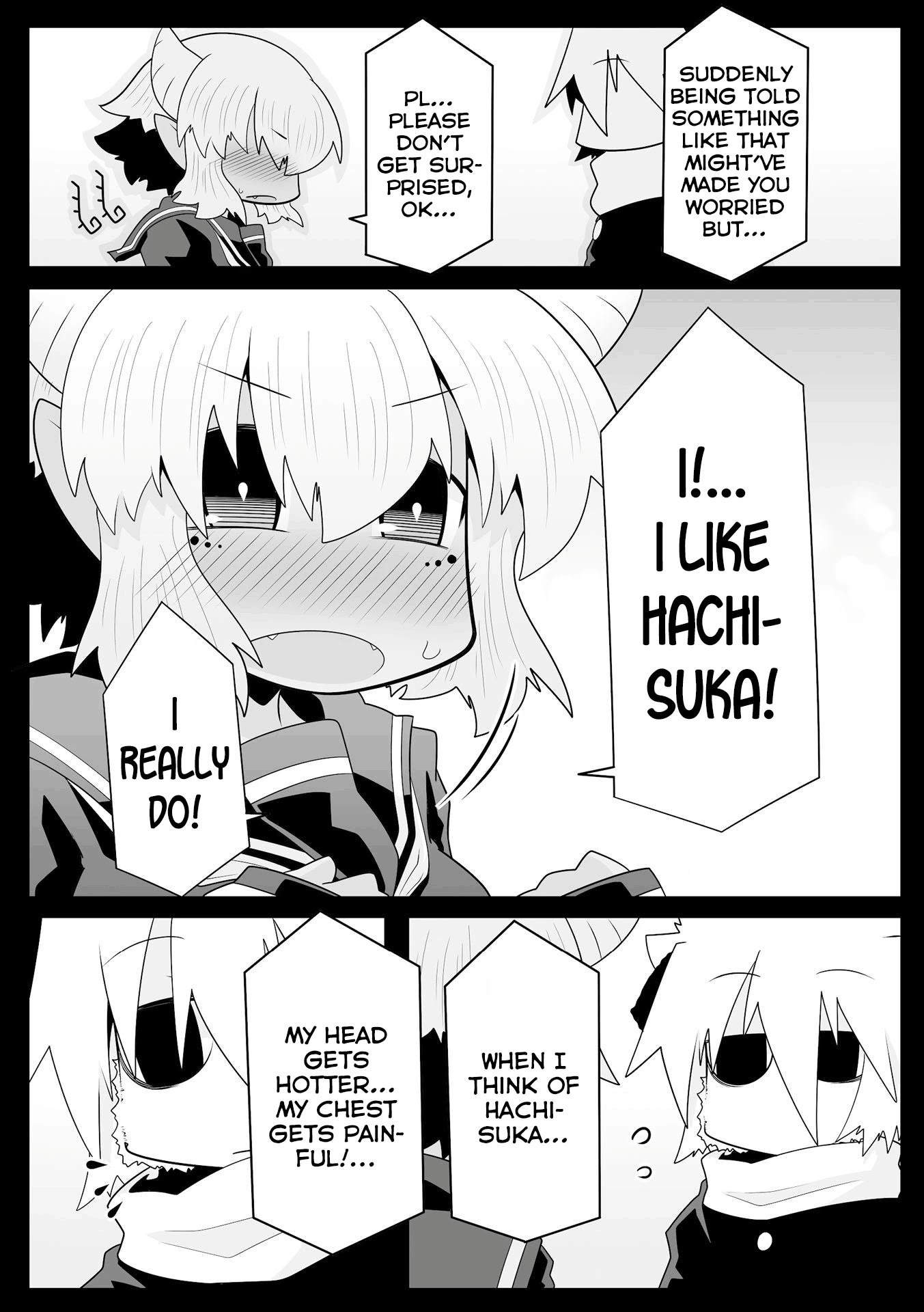 Mako-san to Hachisuka-kun. Chapter 32 page 7 - Chapter 32: Rival v2