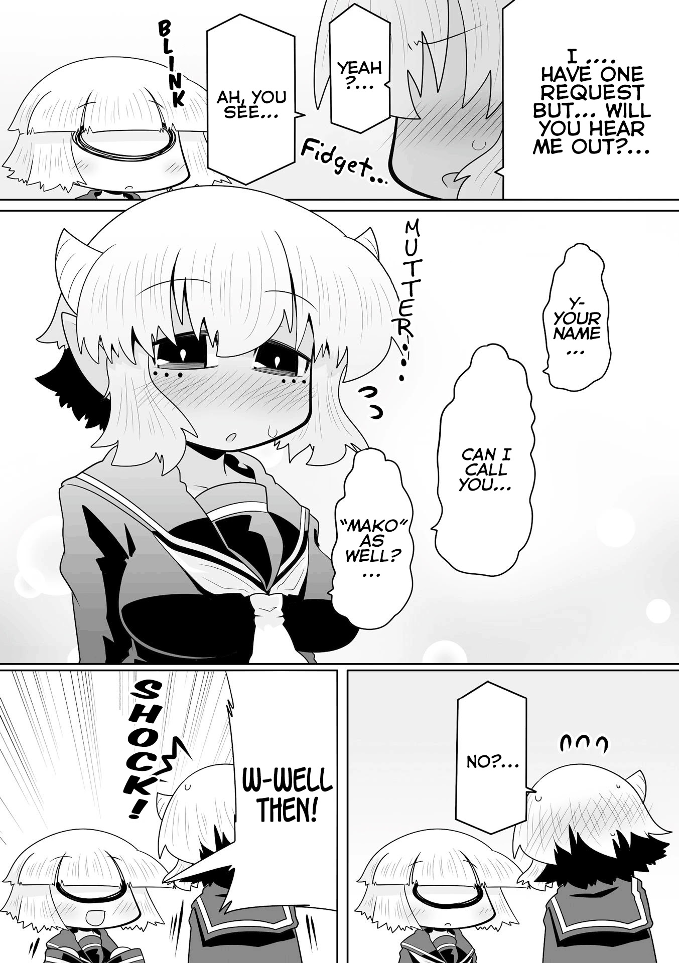 Mako-san to Hachisuka-kun. Chapter 34 page 10 - Chapter 34: Research