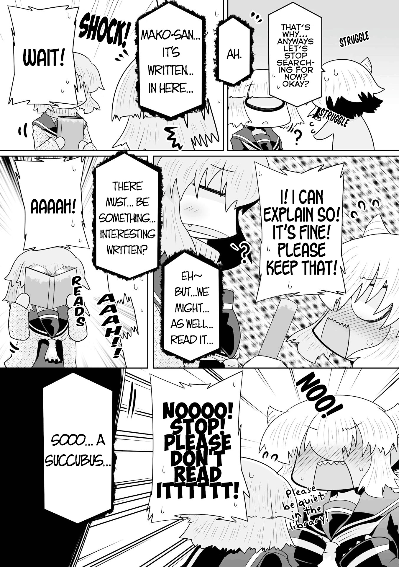 Mako-san to Hachisuka-kun. Chapter 34 page 3 - Chapter 34: Research