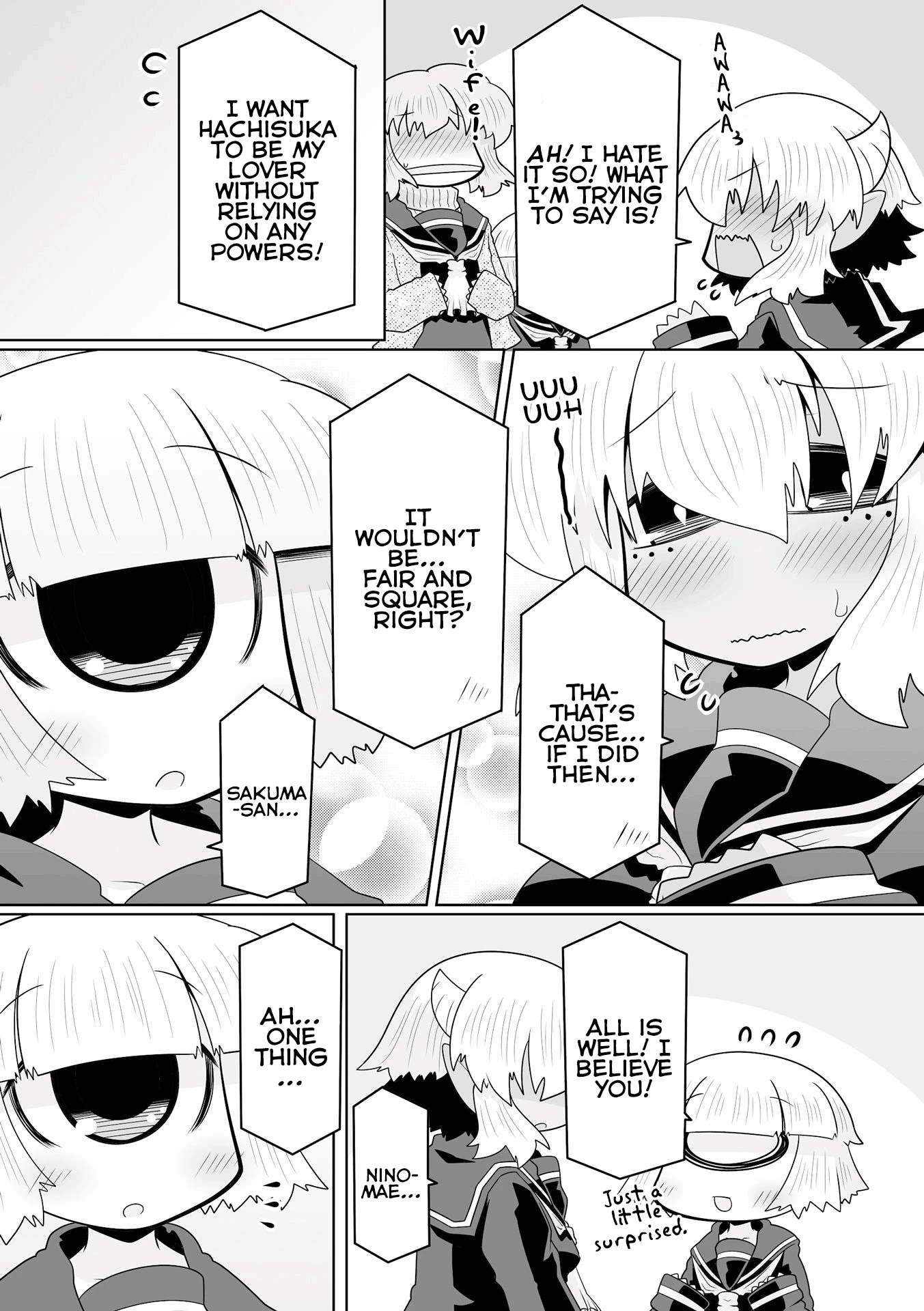 Mako-san to Hachisuka-kun. Chapter 34 page 9 - Chapter 34: Research