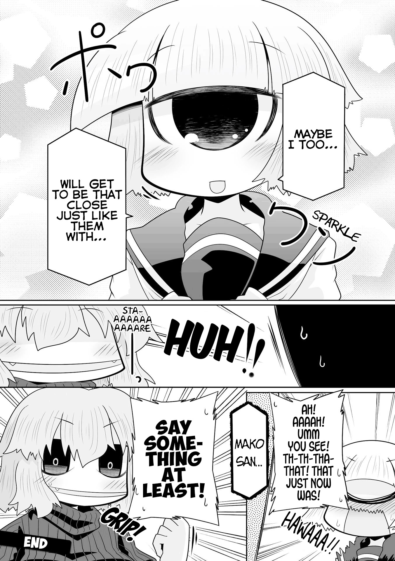 Mako-san to Hachisuka-kun. Chapter 35 page 10 - Chapter 35: Voice