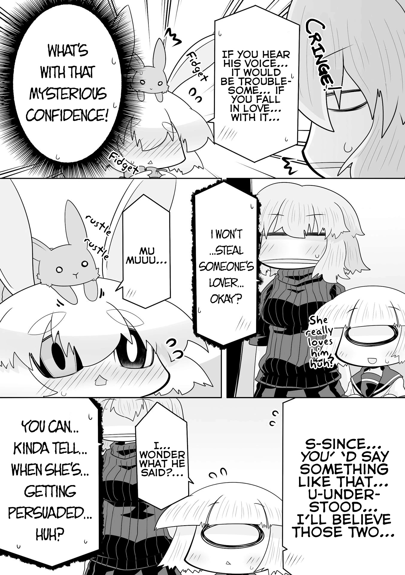Mako-san to Hachisuka-kun. Chapter 35 page 3 - Chapter 35: Voice