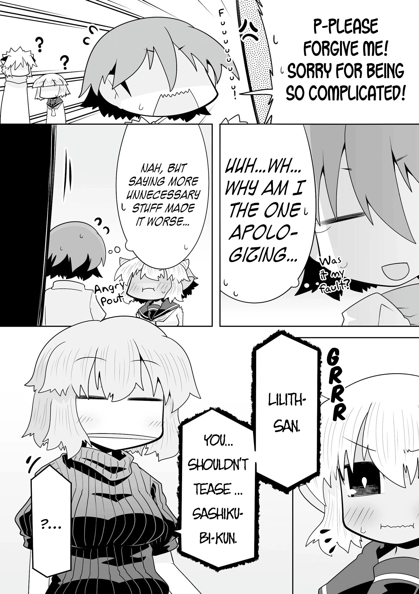 Mako-san to Hachisuka-kun. Chapter 36 page 7 - Chapter 36: Common Enemy