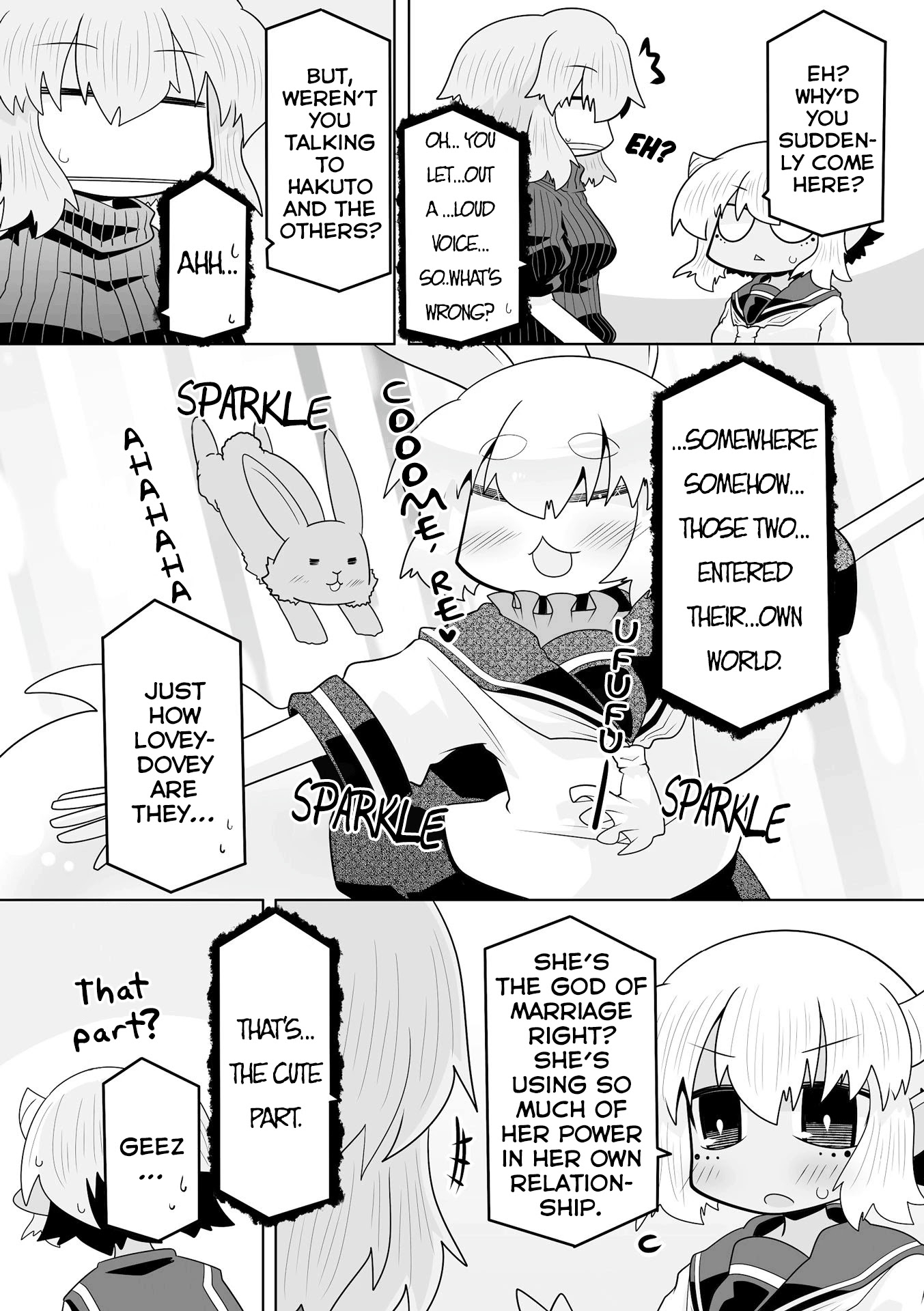 Mako-san to Hachisuka-kun. Chapter 36 page 8 - Chapter 36: Common Enemy