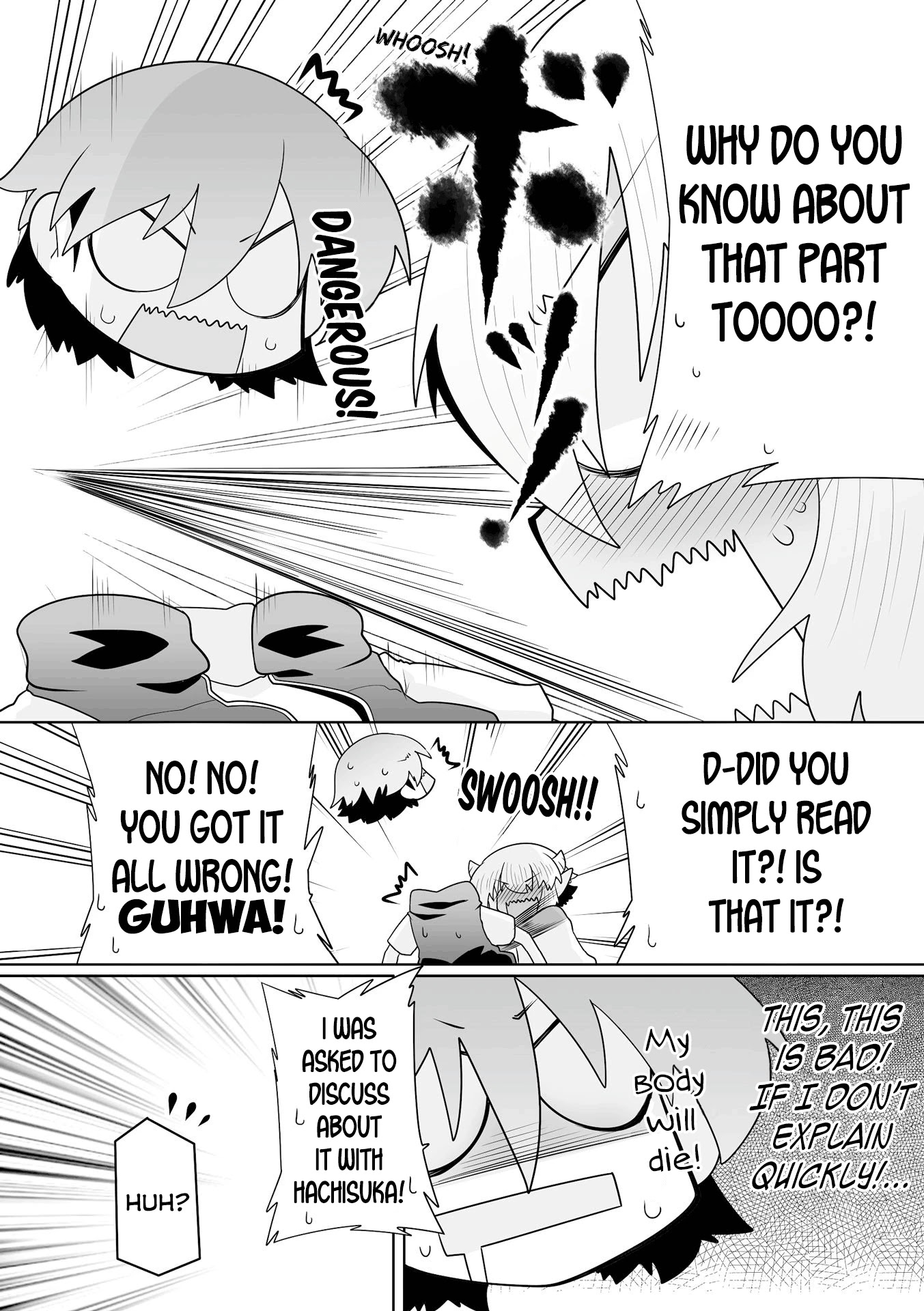Mako-san to Hachisuka-kun. Chapter 37 page 8 - Chapter 37: Secret Meeting