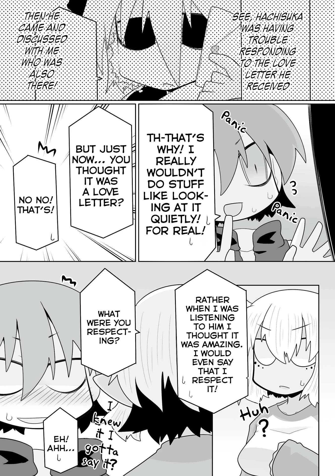 Mako-san to Hachisuka-kun. Chapter 37 page 9 - Chapter 37: Secret Meeting