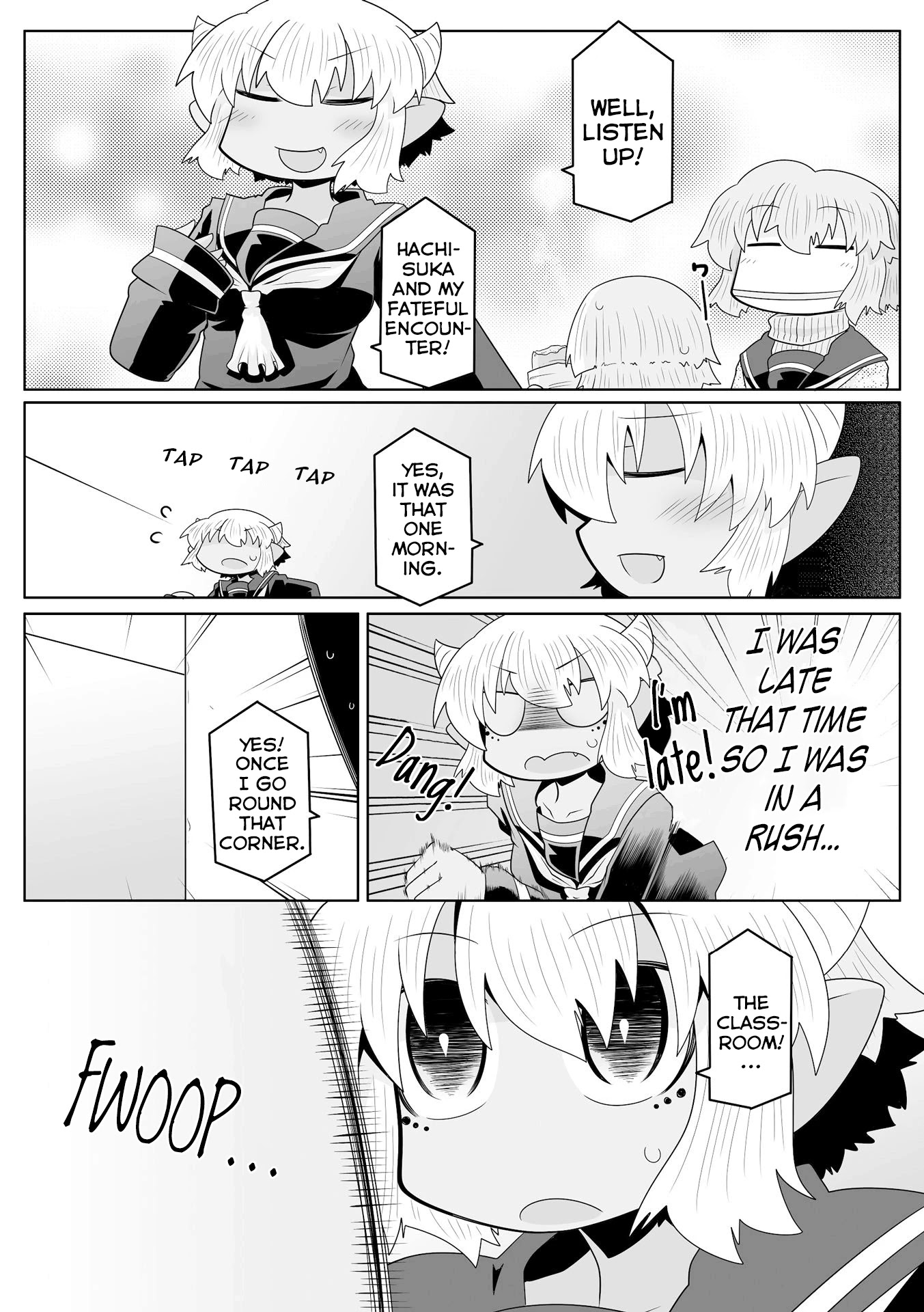 Mako-san to Hachisuka-kun. Chapter 38.5 page 2 - Chapter 38.5: Romantic