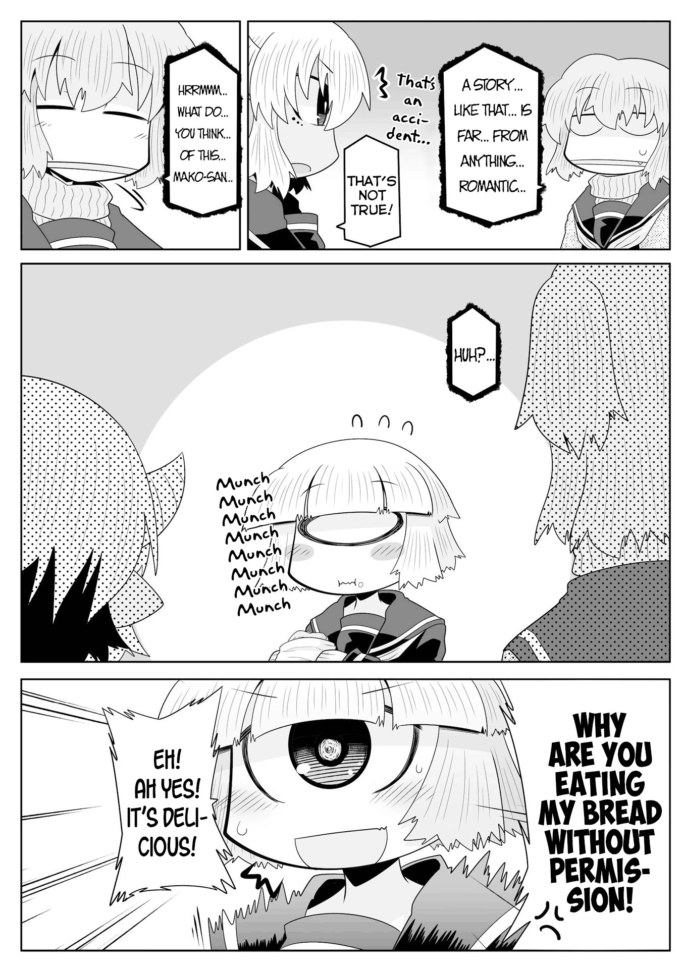 Mako-san to Hachisuka-kun. Chapter 38.5 page 4 - Chapter 38.5: Romantic