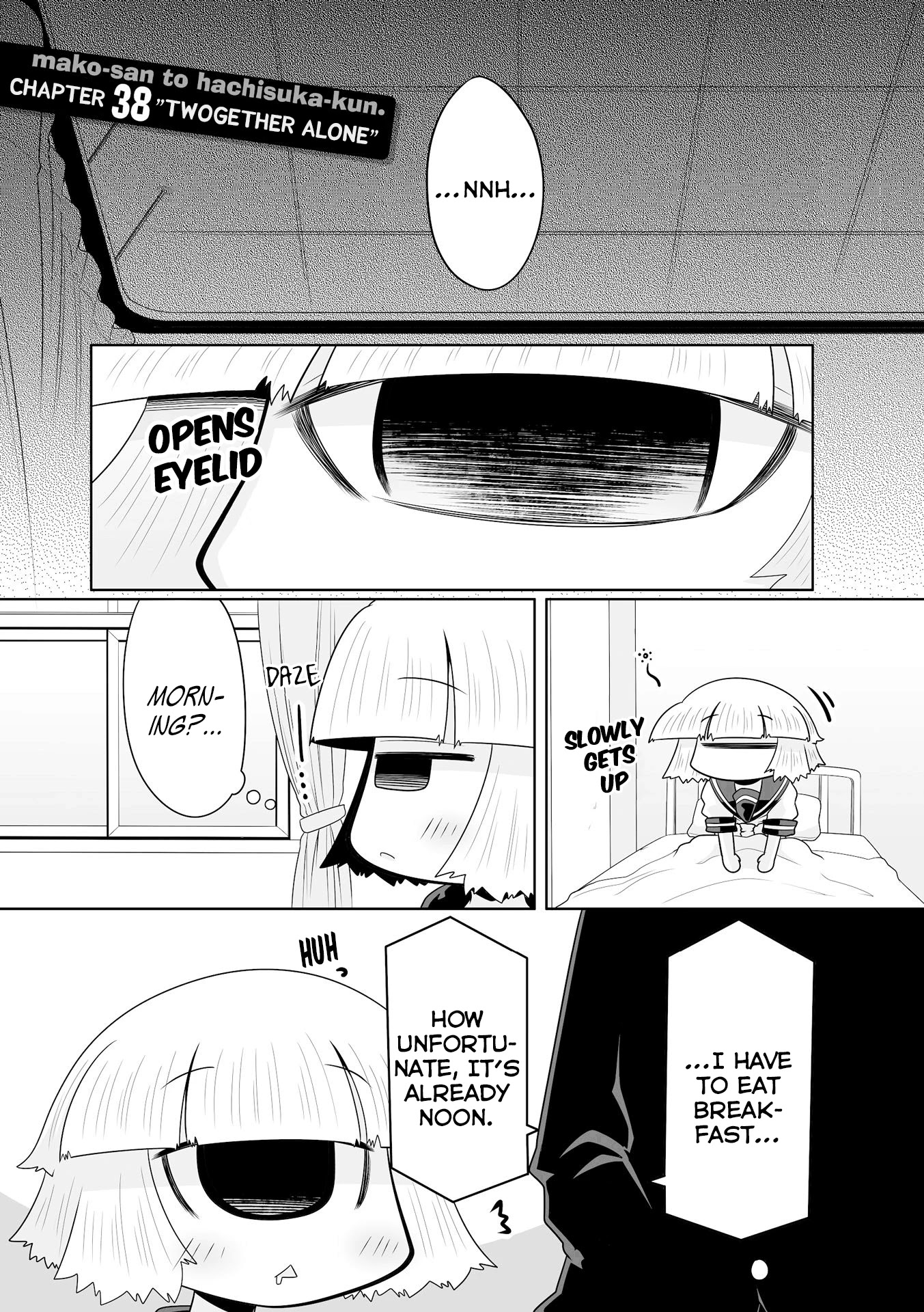 Mako-san to Hachisuka-kun. Chapter 38 page 1 - Chapter 38: Twogether Alone