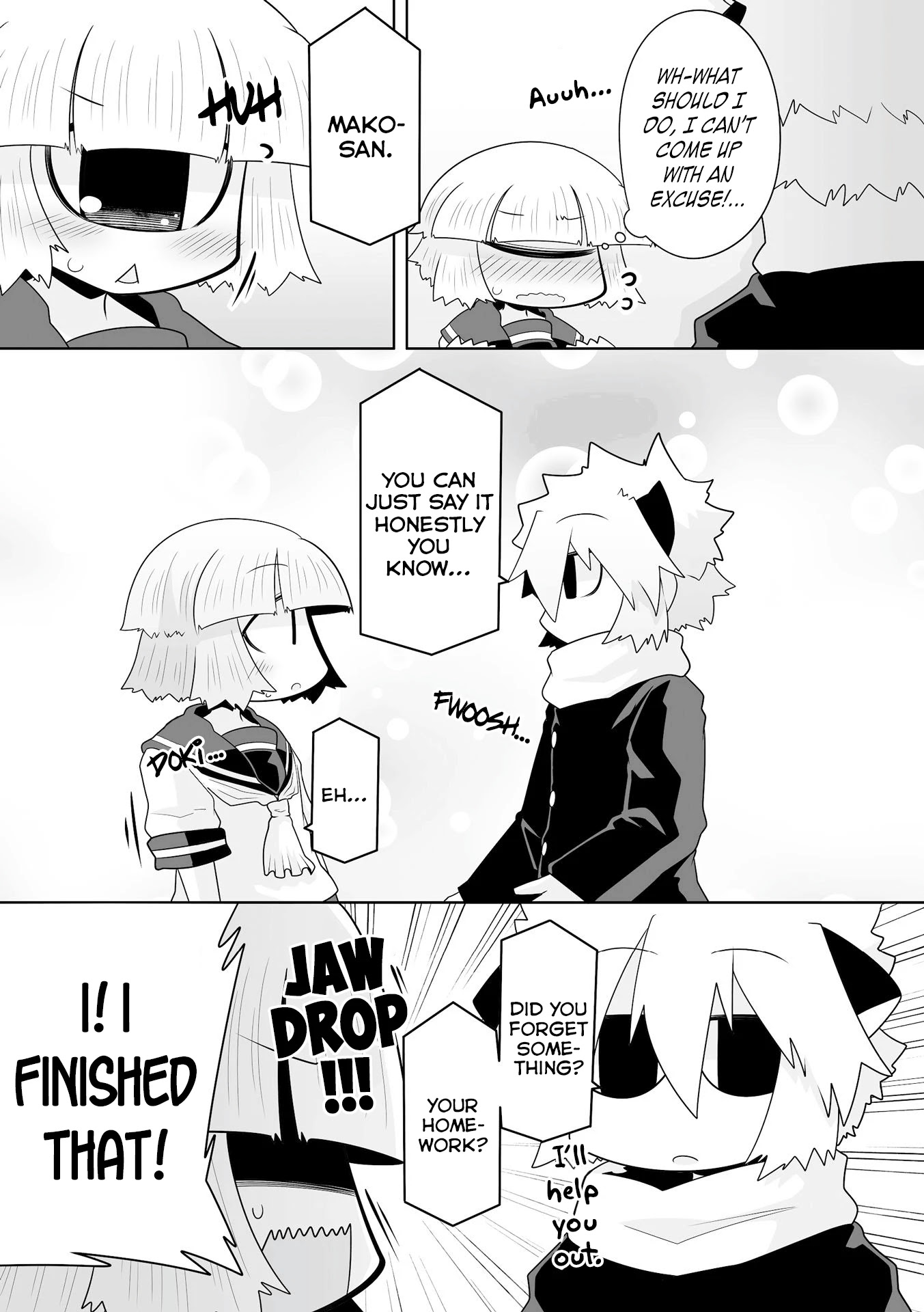 Mako-san to Hachisuka-kun. Chapter 38 page 5 - Chapter 38: Twogether Alone