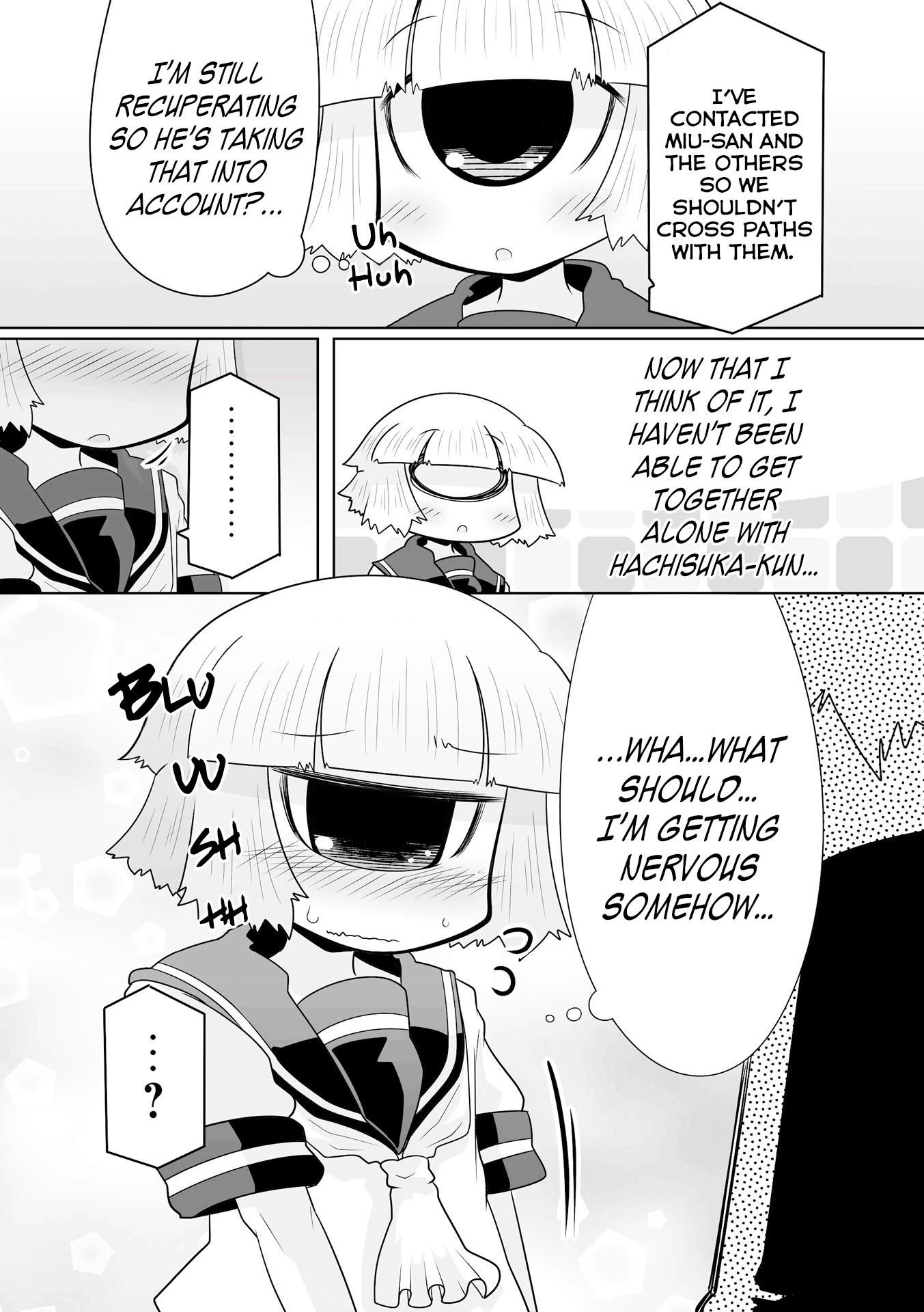 Mako-san to Hachisuka-kun. Chapter 38 page 7 - Chapter 38: Twogether Alone