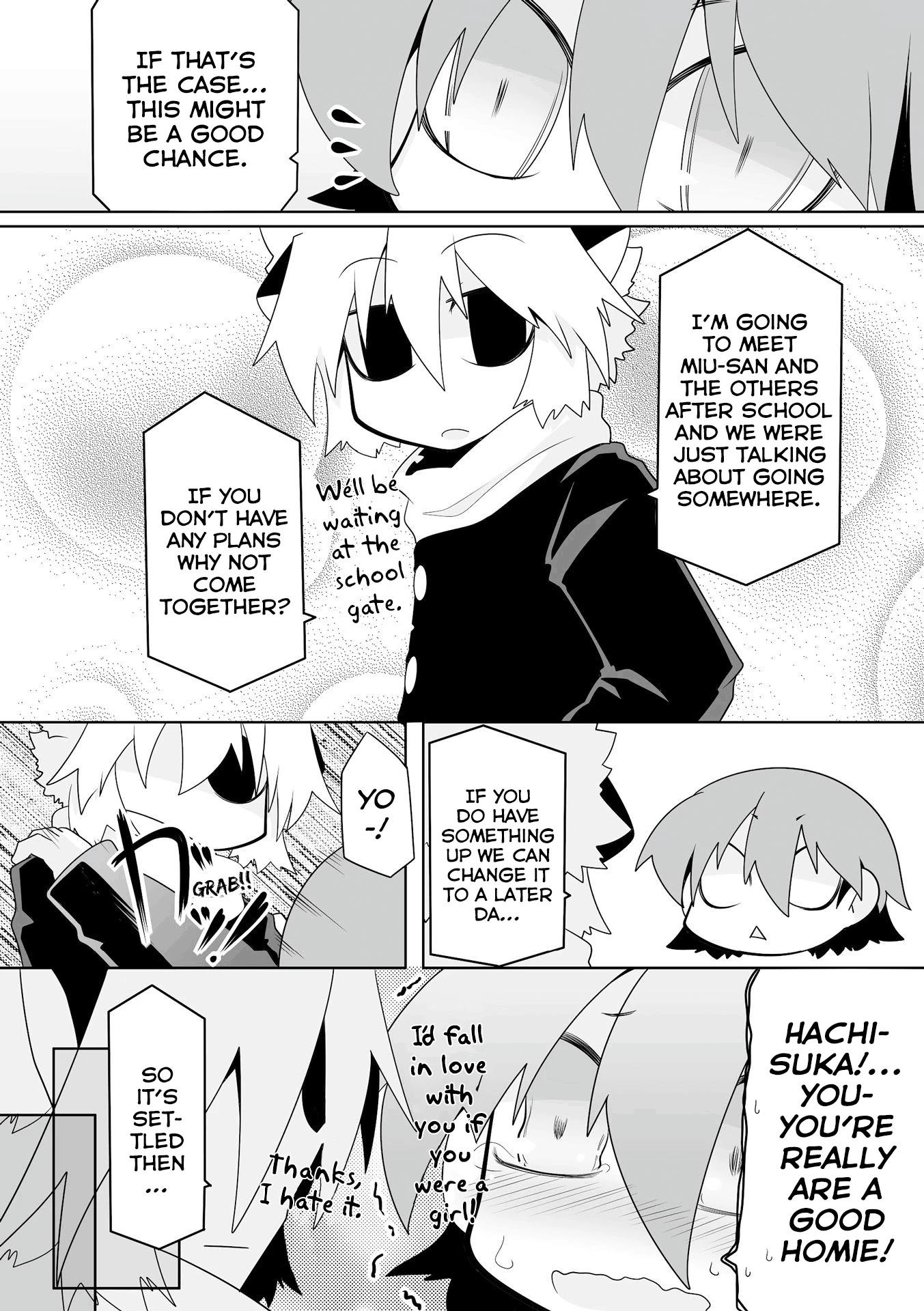 Mako-san to Hachisuka-kun. Chapter 39 page 2 - Chapter 39: Misunderstanding