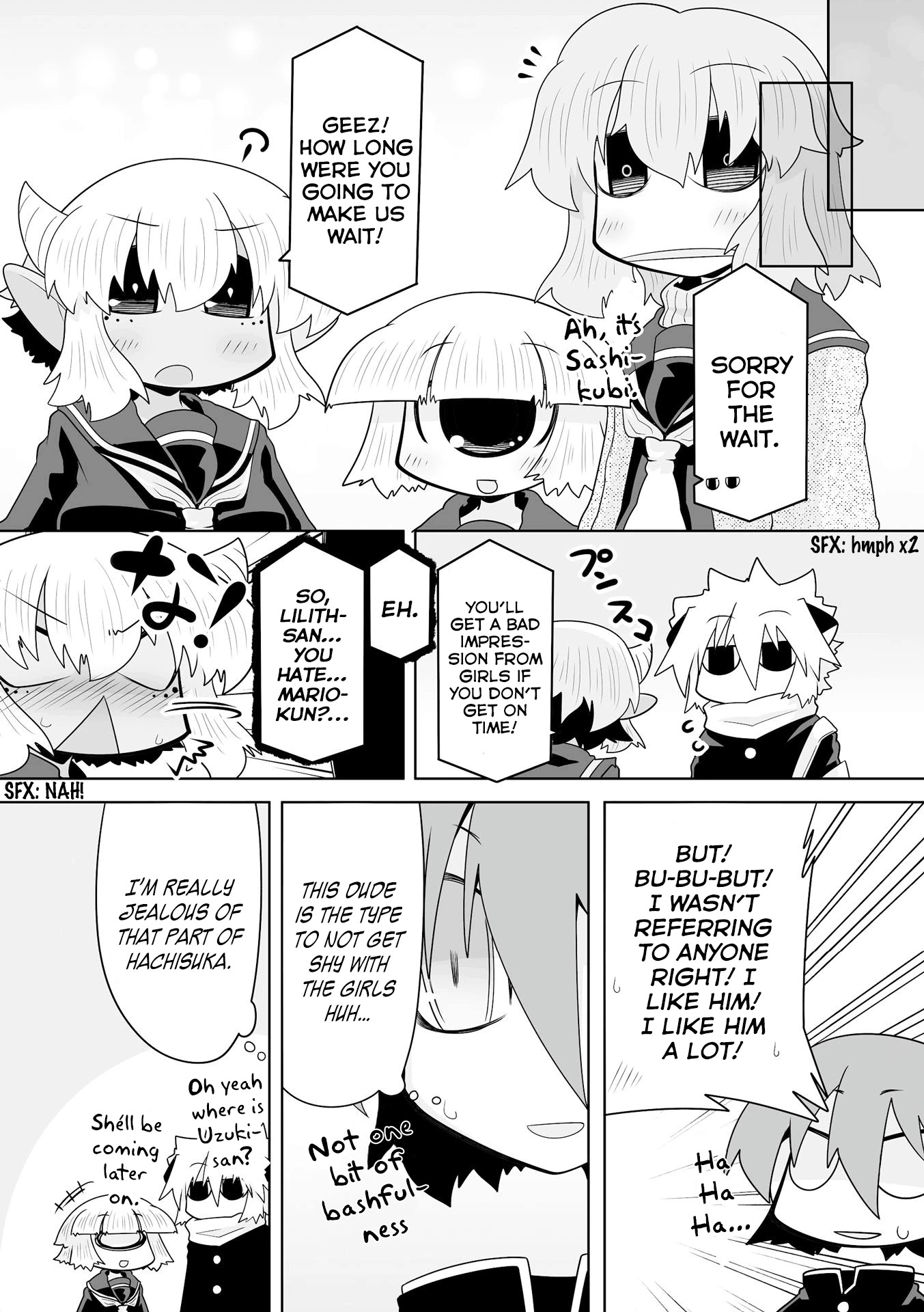 Mako-san to Hachisuka-kun. Chapter 39 page 3 - Chapter 39: Misunderstanding
