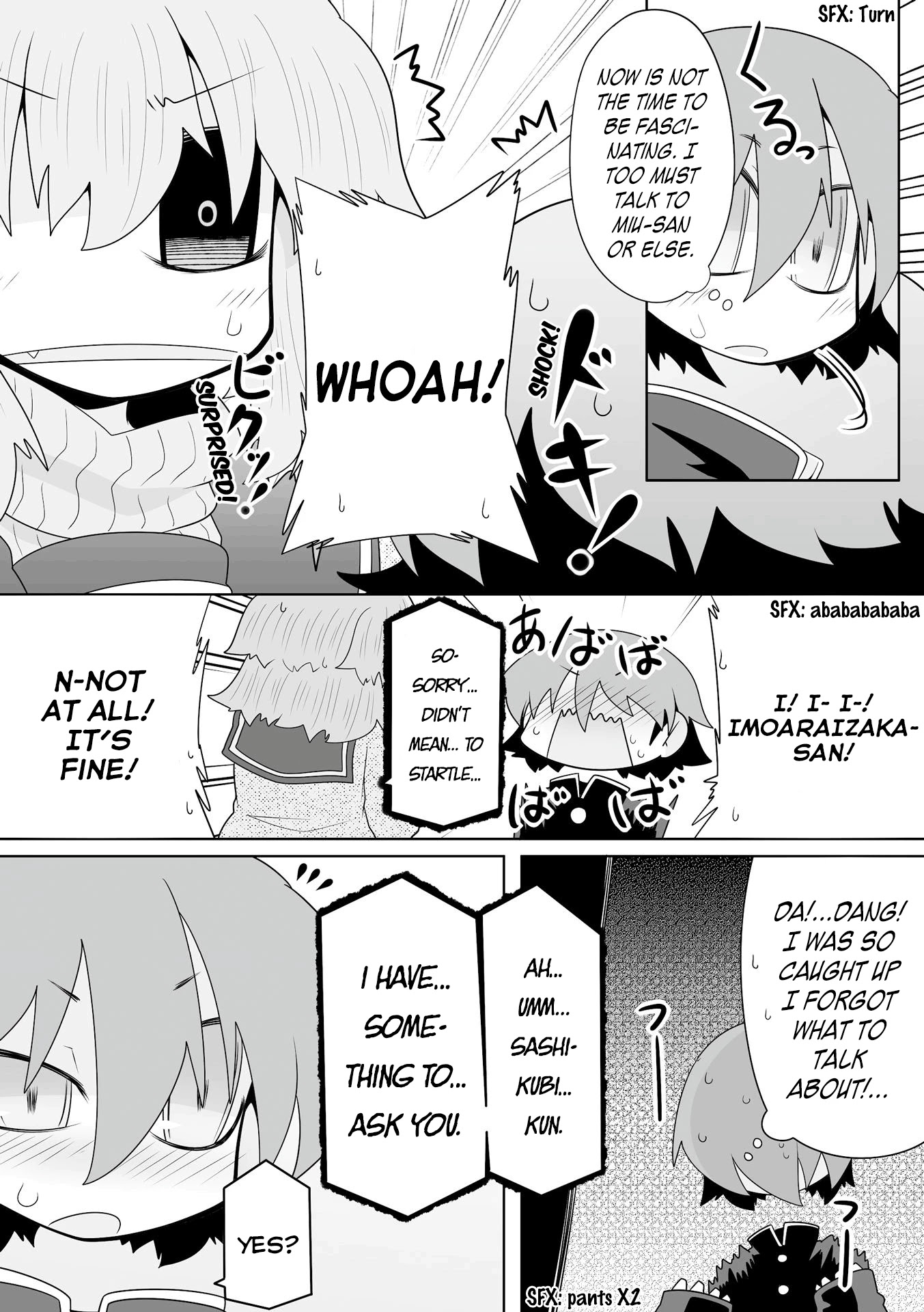 Mako-san to Hachisuka-kun. Chapter 39 page 4 - Chapter 39: Misunderstanding