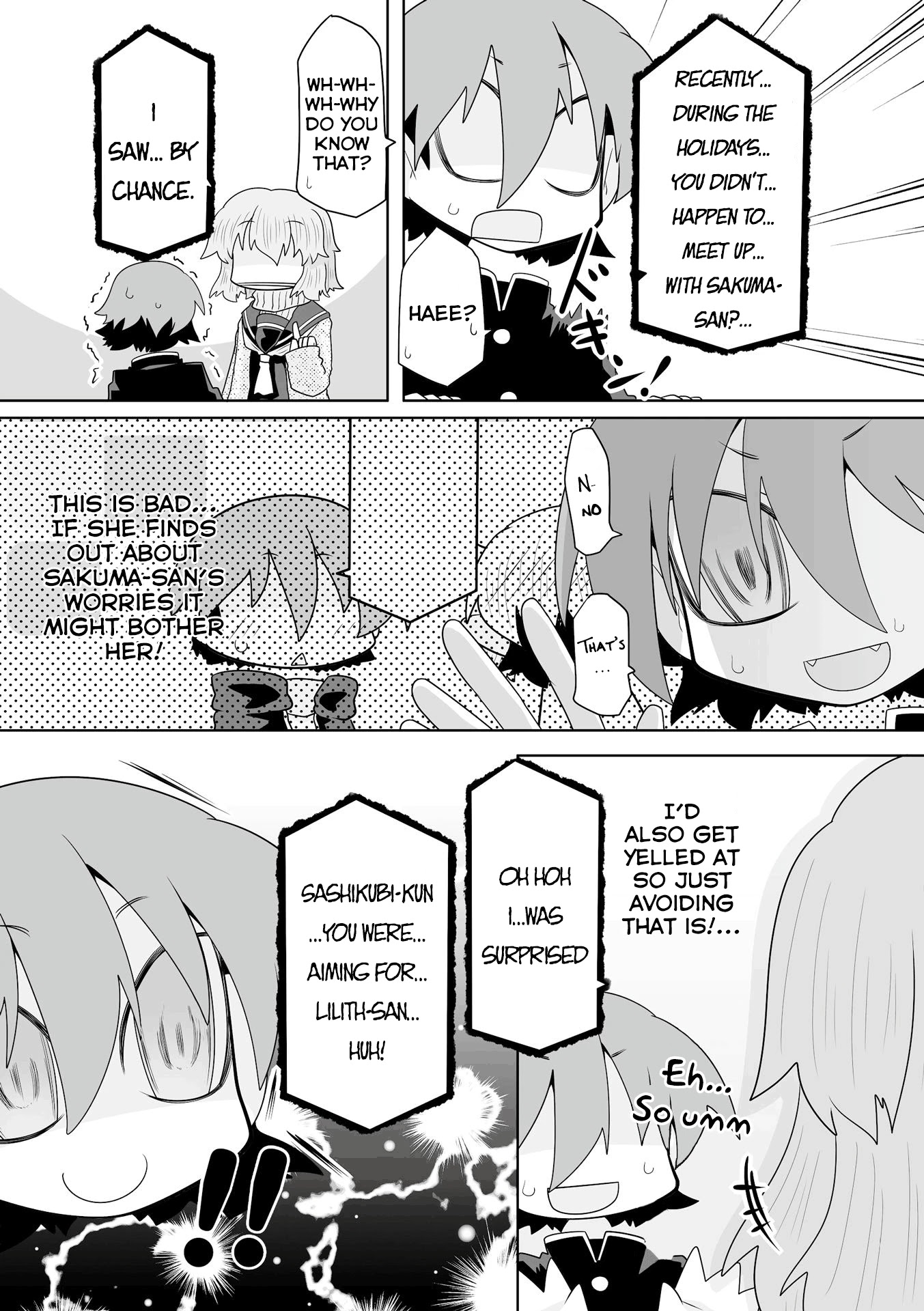 Mako-san to Hachisuka-kun. Chapter 39 page 5 - Chapter 39: Misunderstanding