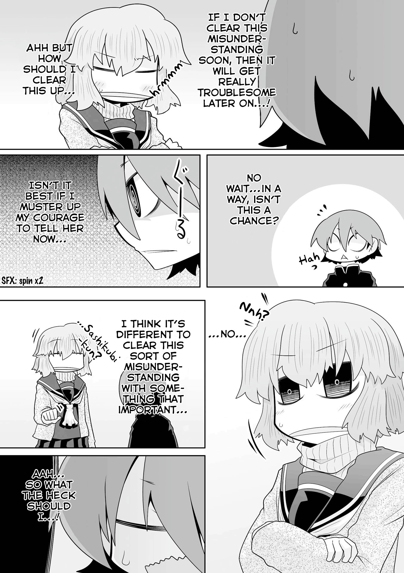 Mako-san to Hachisuka-kun. Chapter 39 page 7 - Chapter 39: Misunderstanding