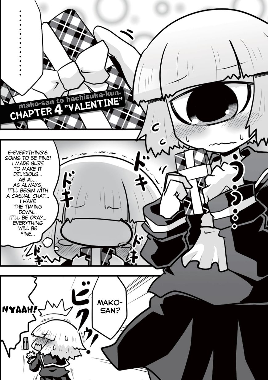 Mako-san to Hachisuka-kun. Chapter 4 page 1 - Chapter 4 : Valentine