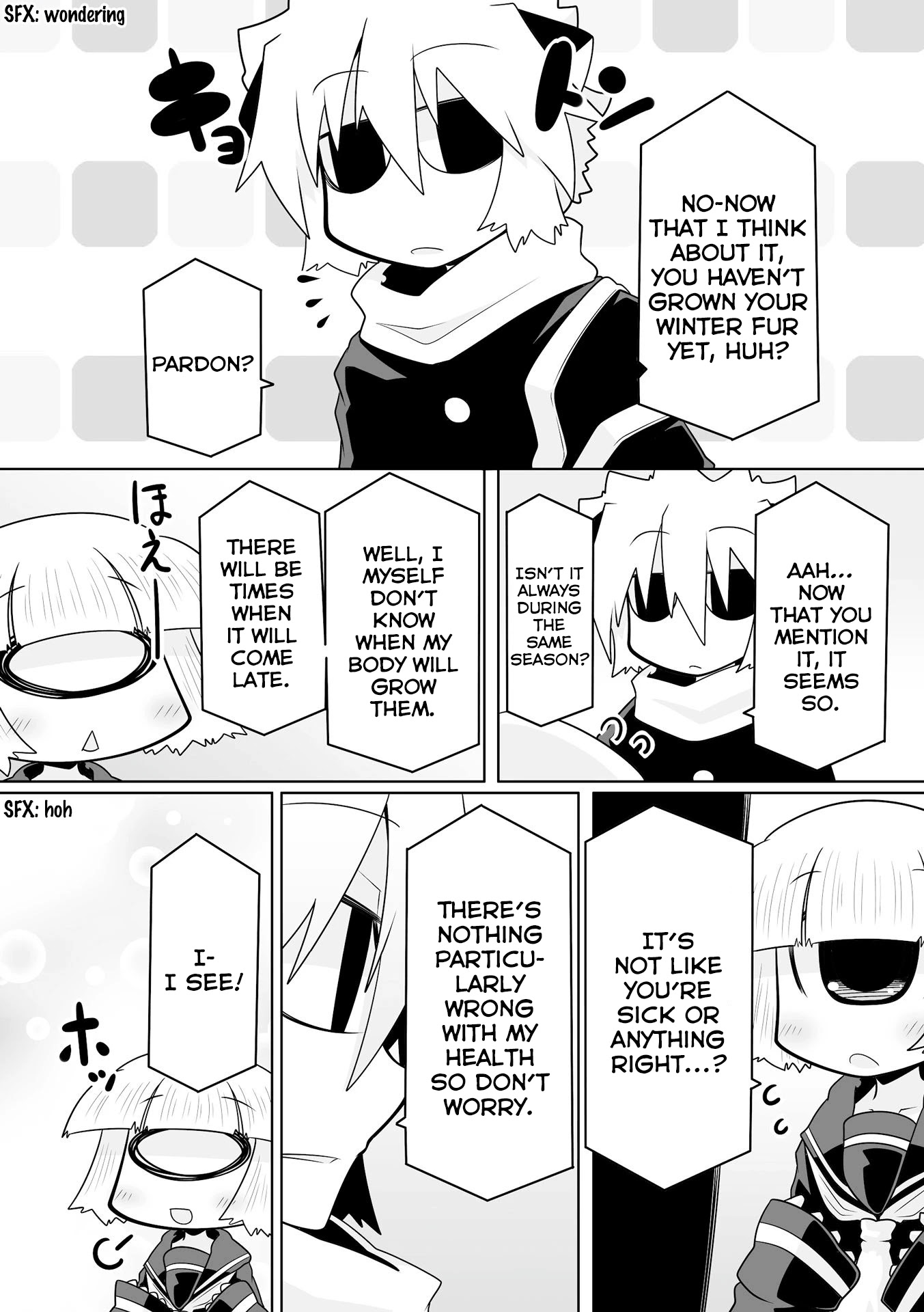Mako-san to Hachisuka-kun. Chapter 40 page 2 - Chapter 40: Fluffy