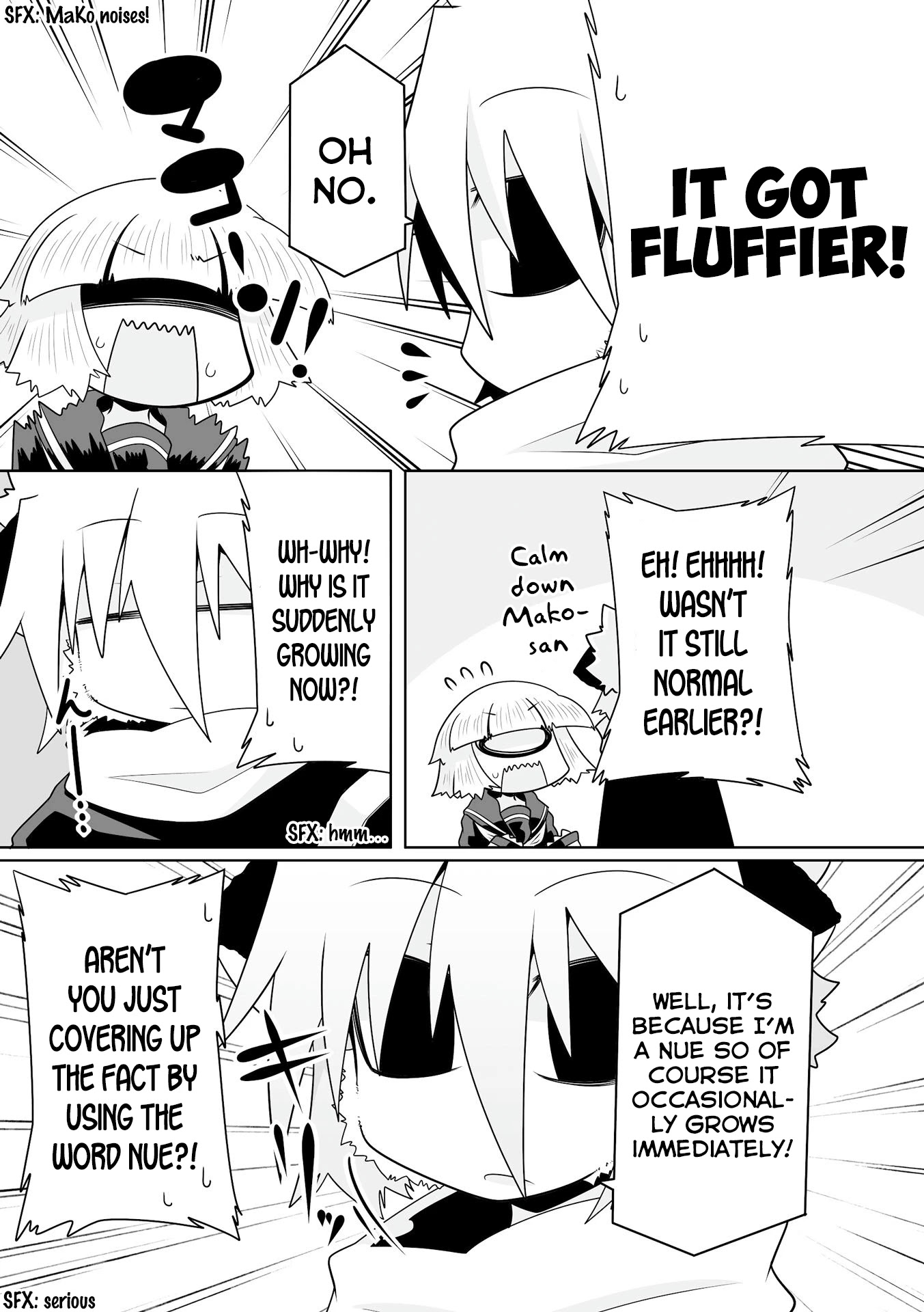 Mako-san to Hachisuka-kun. Chapter 40 page 5 - Chapter 40: Fluffy