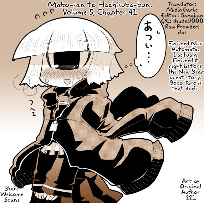 Mako-san to Hachisuka-kun. Chapter 41 page 13 - Chapter 41: Comparison