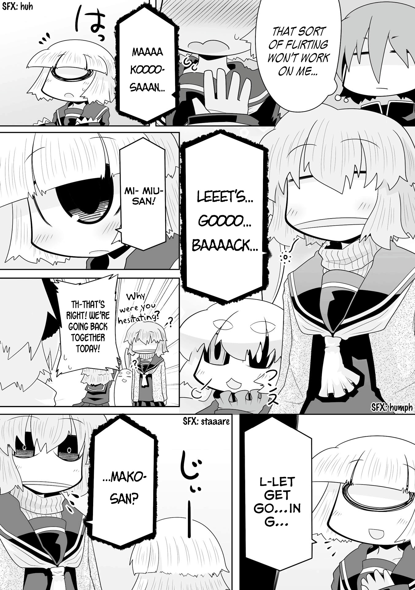 Mako-san to Hachisuka-kun. Chapter 41 page 2 - Chapter 41: Comparison