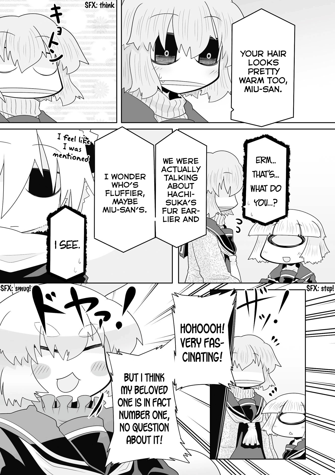 Mako-san to Hachisuka-kun. Chapter 41 page 3 - Chapter 41: Comparison