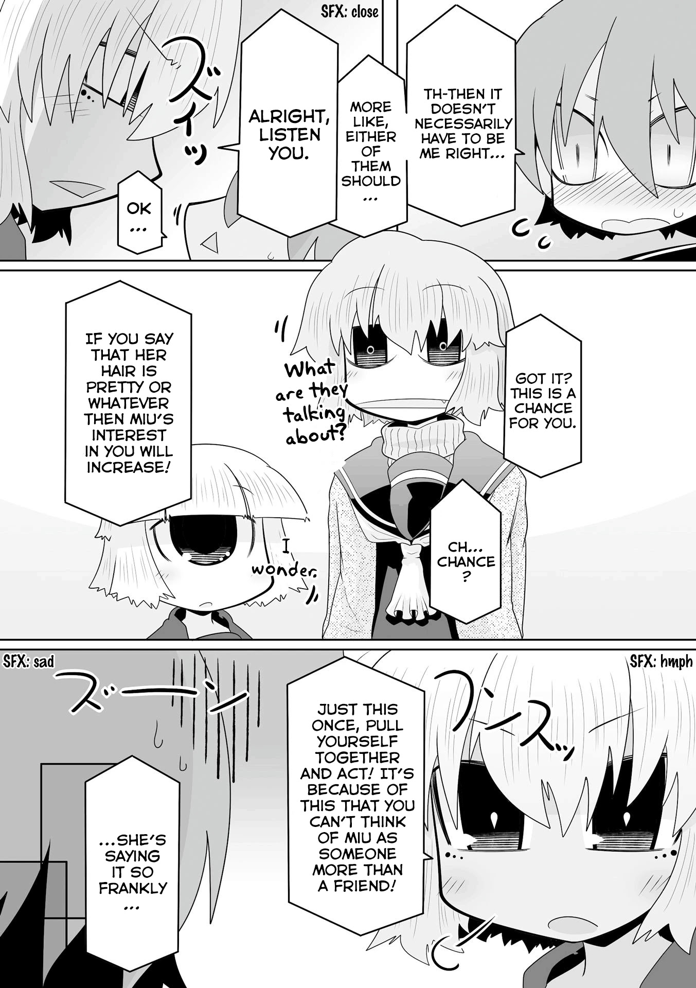 Mako-san to Hachisuka-kun. Chapter 41 page 7 - Chapter 41: Comparison