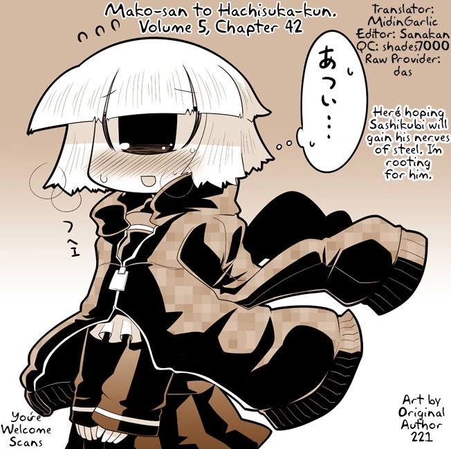 Mako-san to Hachisuka-kun. Chapter 42 page 13 - Chapter 42: Drastic Measures