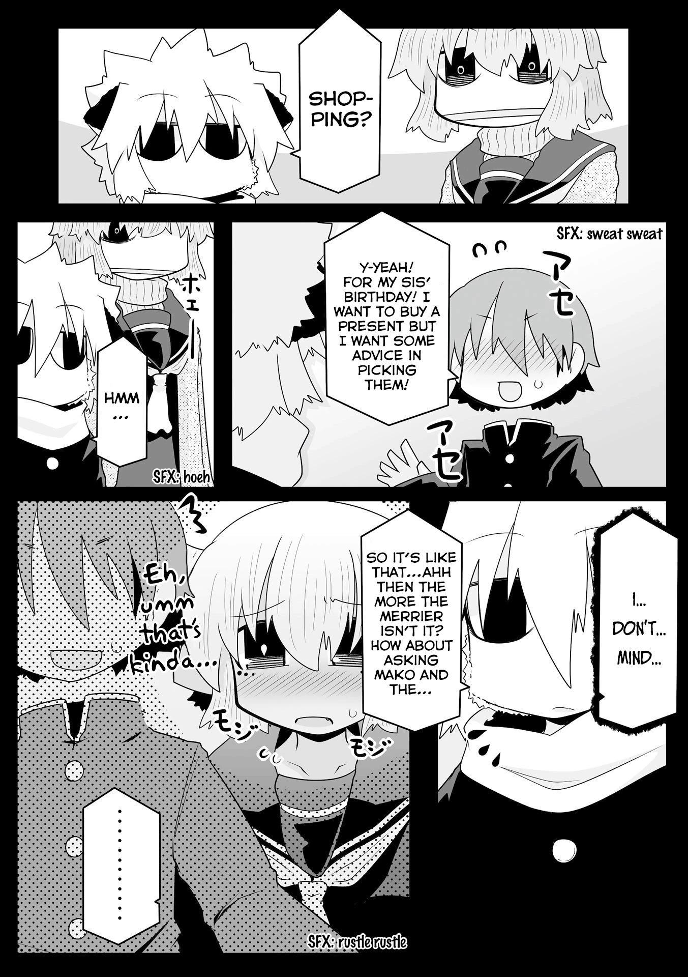 Mako-san to Hachisuka-kun. Chapter 43 page 2 - Chapter 43: Trouble