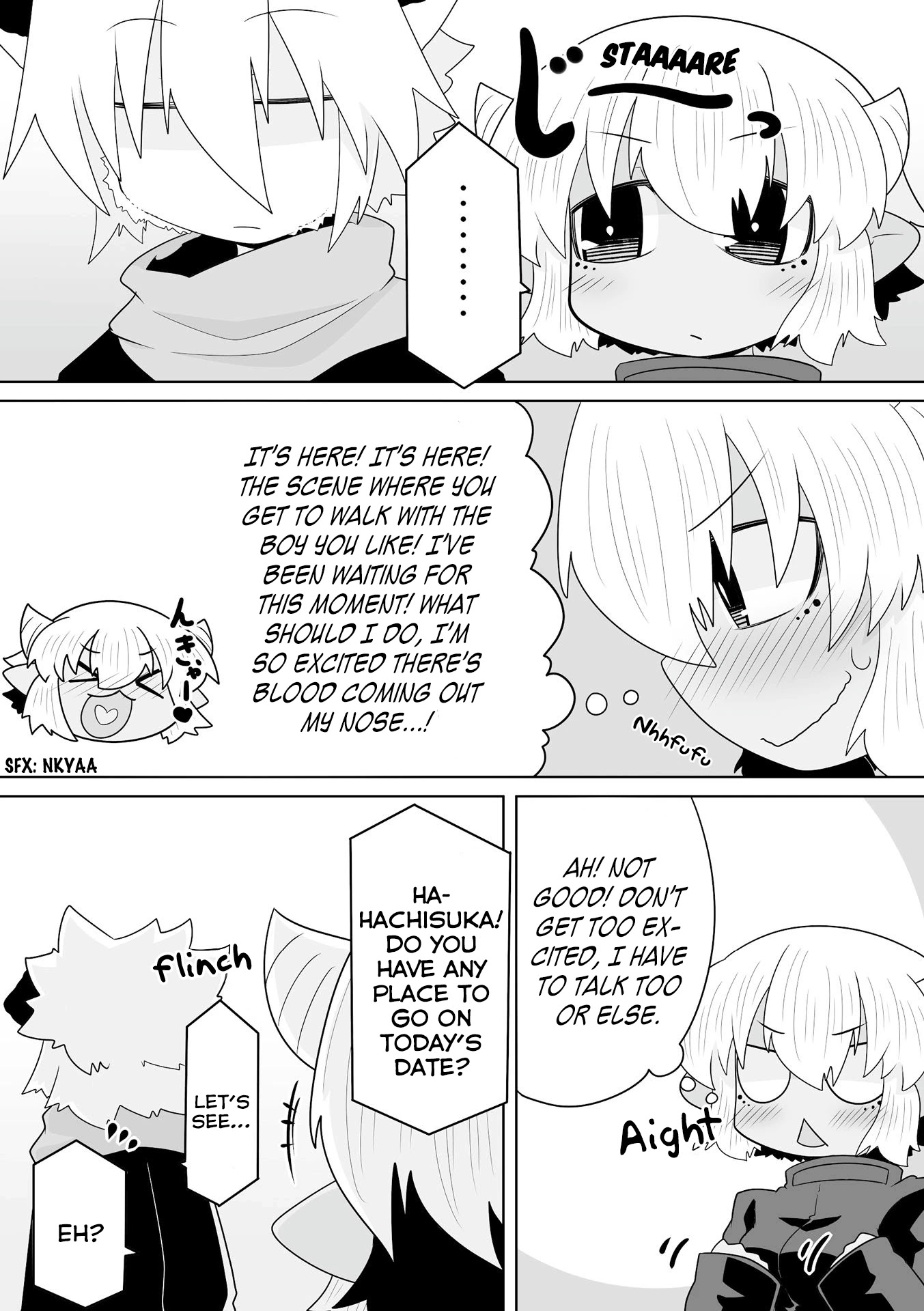 Mako-san to Hachisuka-kun. Chapter 44 page 3 - Chapter 44: Feelings