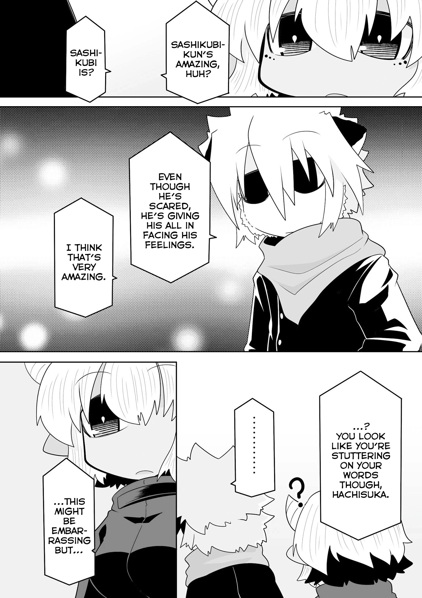 Mako-san to Hachisuka-kun. Chapter 44 page 4 - Chapter 44: Feelings