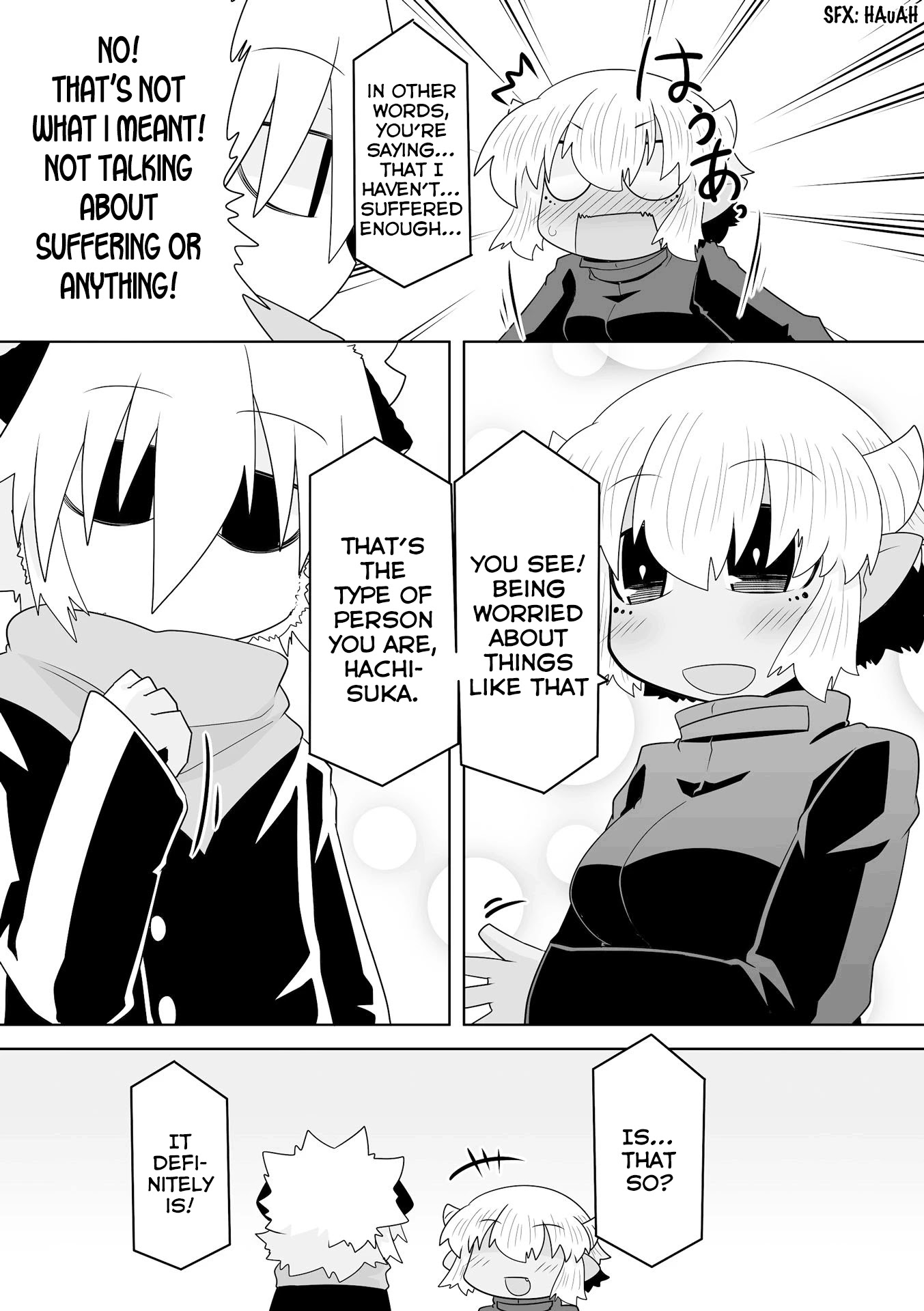 Mako-san to Hachisuka-kun. Chapter 44 page 7 - Chapter 44: Feelings