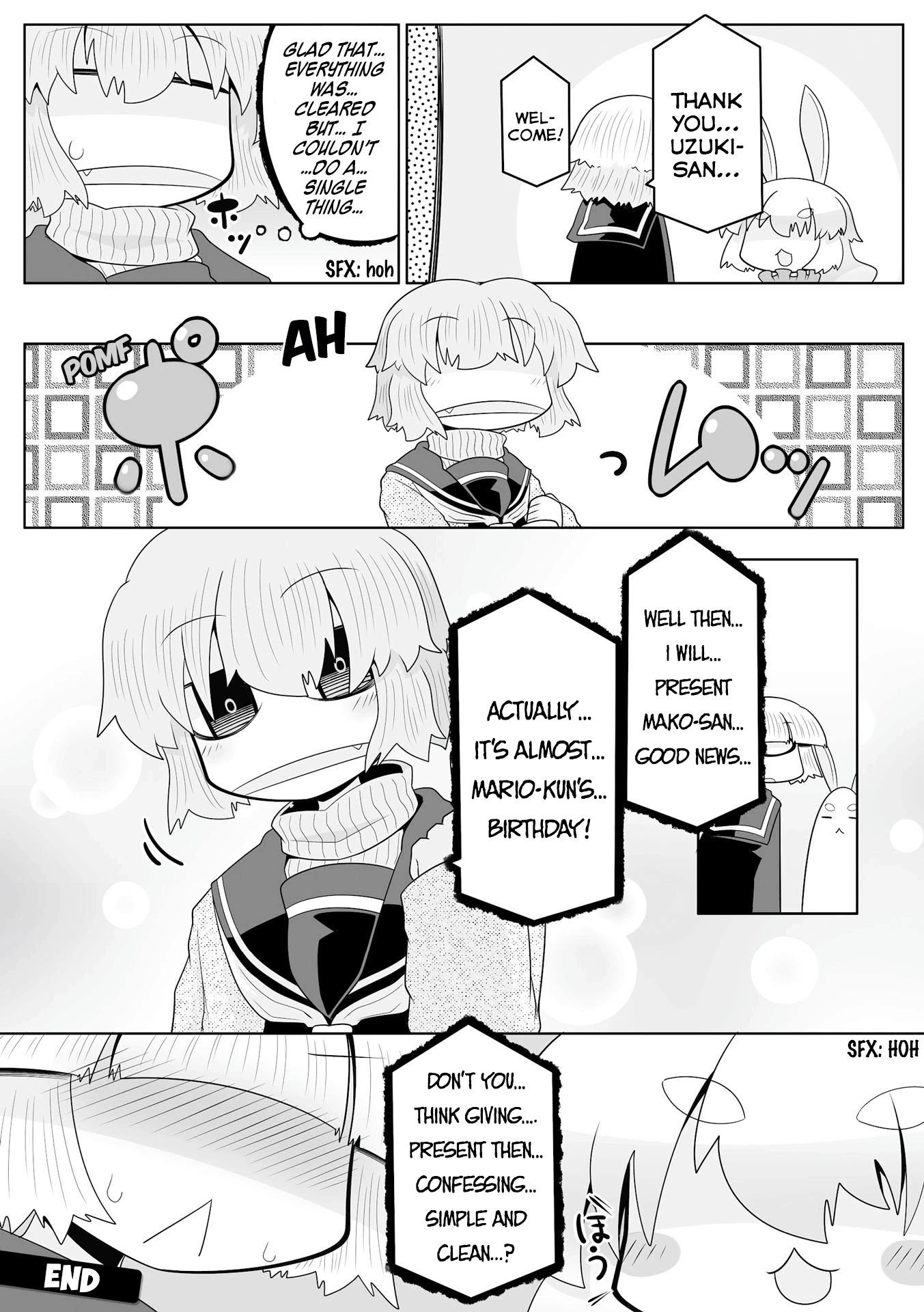 Mako-san to Hachisuka-kun. Chapter 45 page 11 - Chapter 45: Ah!