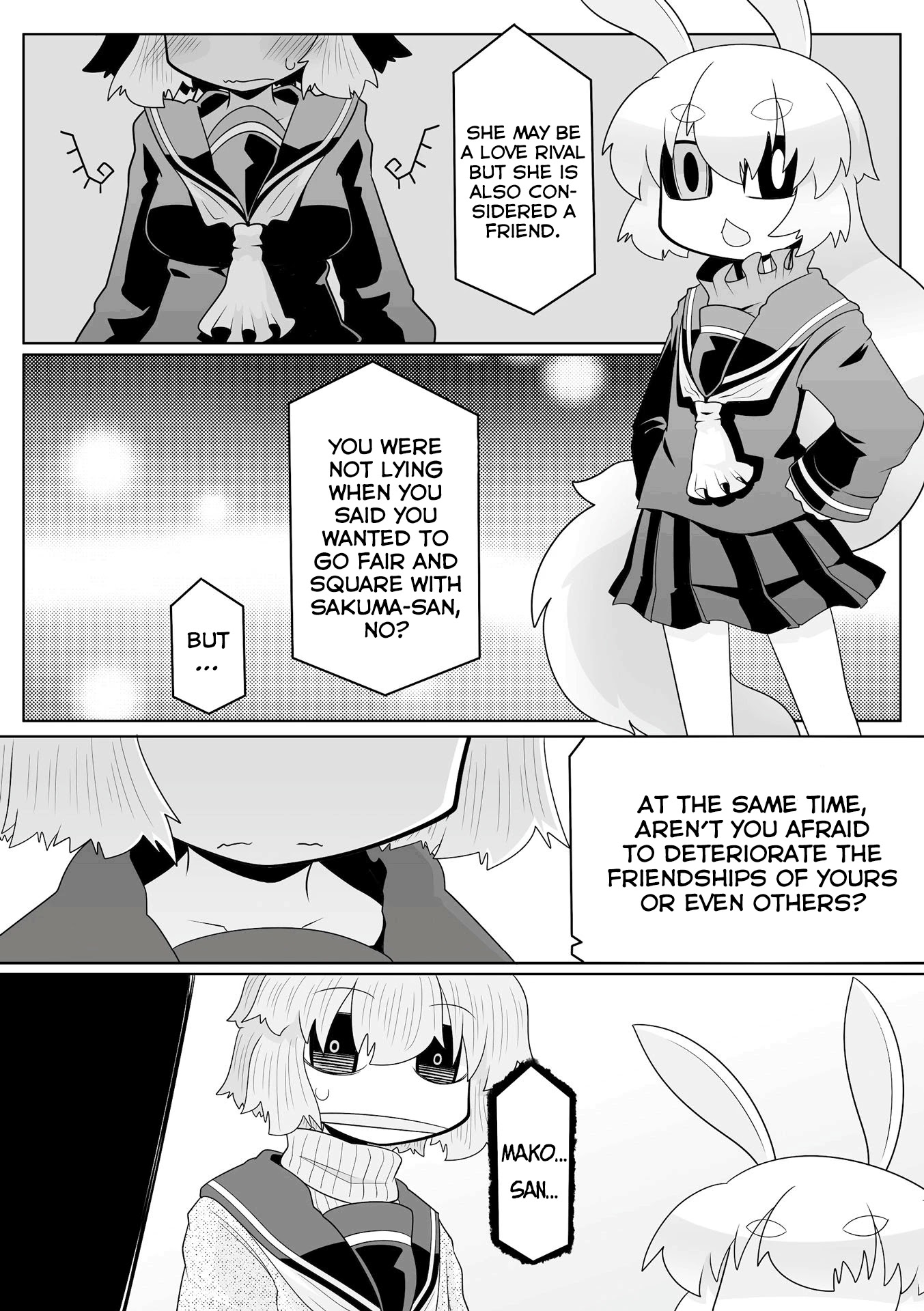 Mako-san to Hachisuka-kun. Chapter 45 page 8 - Chapter 45: Ah!