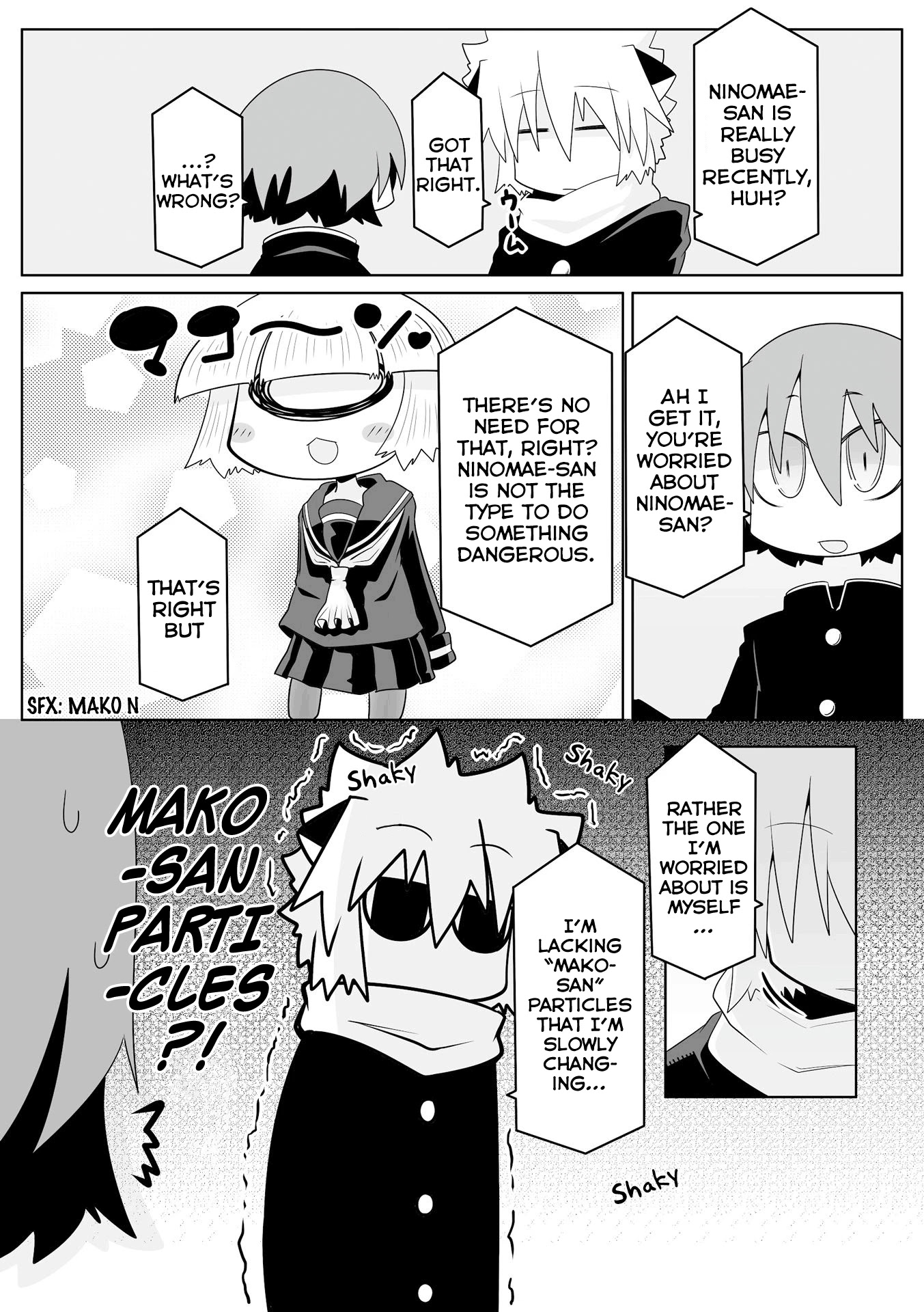 Mako-san to Hachisuka-kun. Chapter 46 page 2 - Chapter 46: Thickheaded